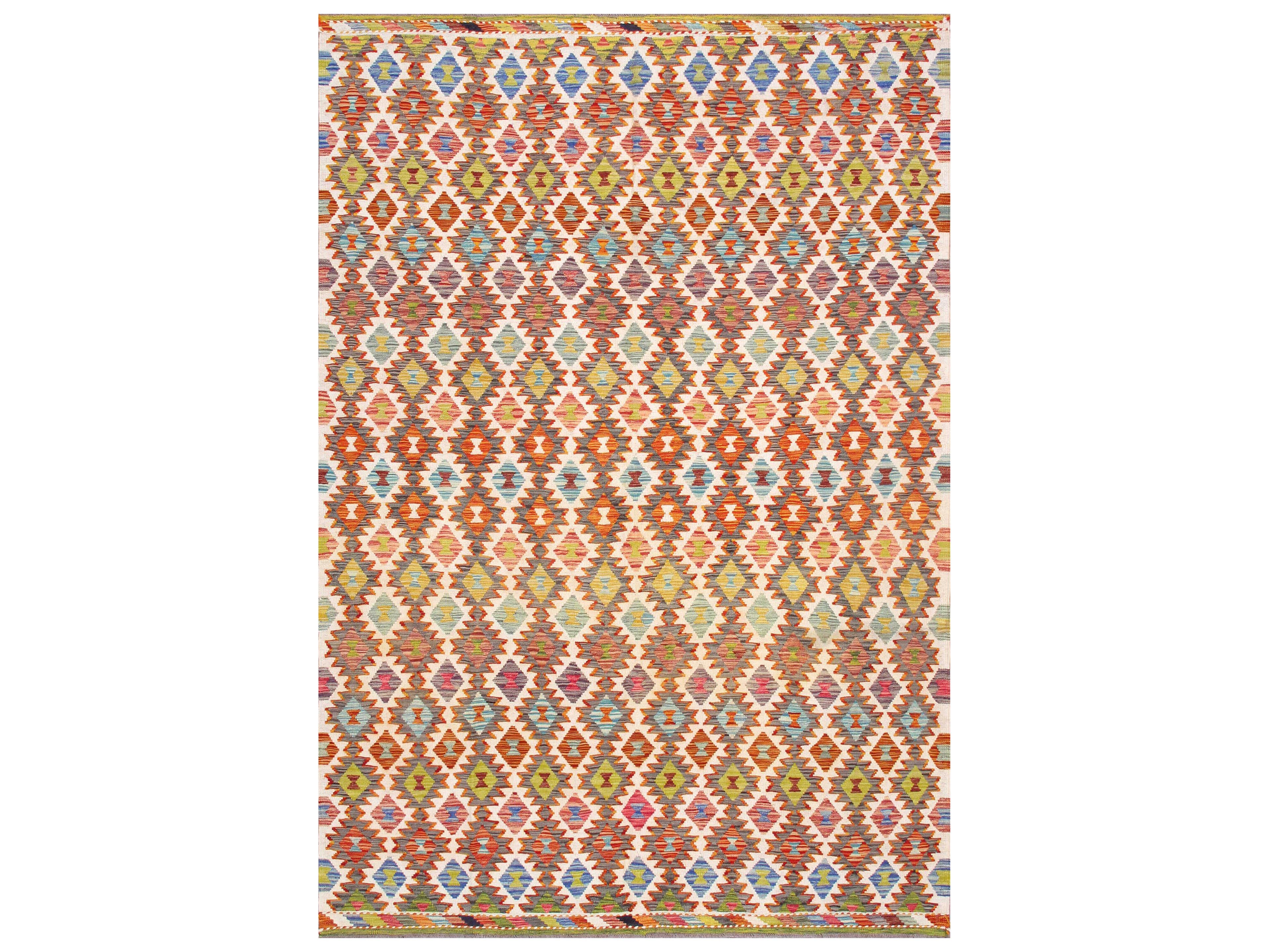 Pasargad Home Kilim Flatweave Moroccan Area Rug