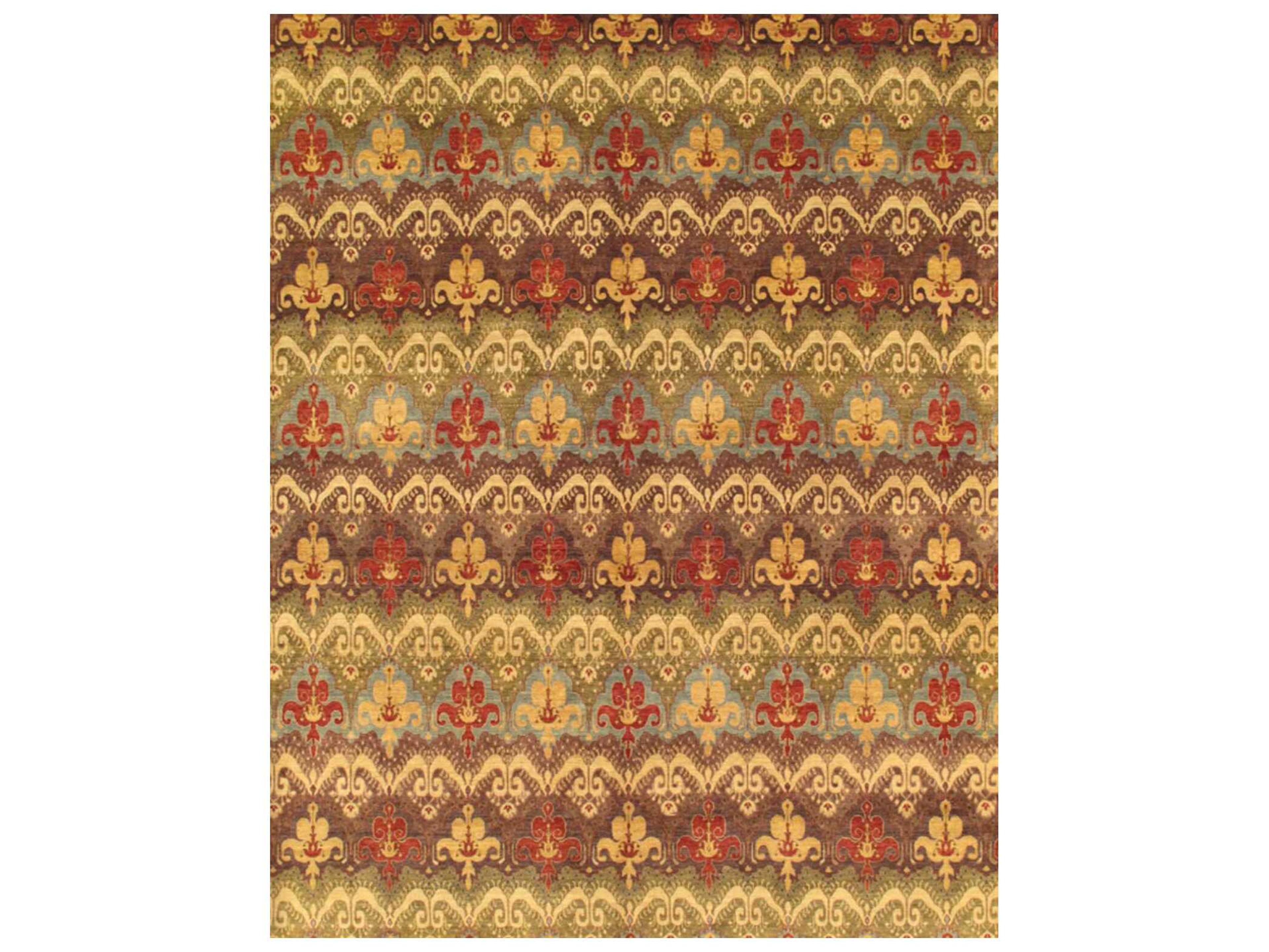 Pasargad Home Ikat Area Rug