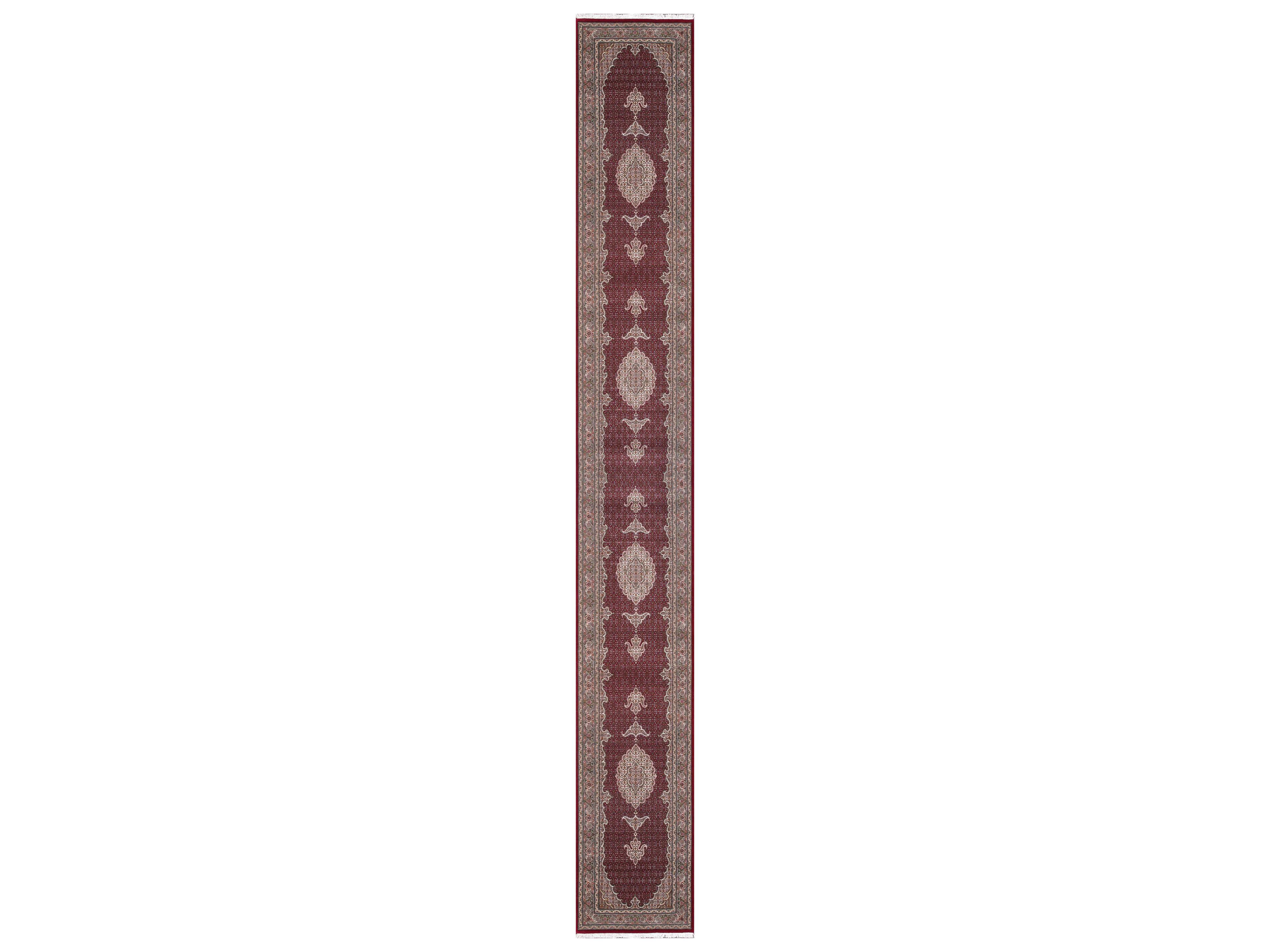 Pasargad Home Baku Bordered Runner Area Rug