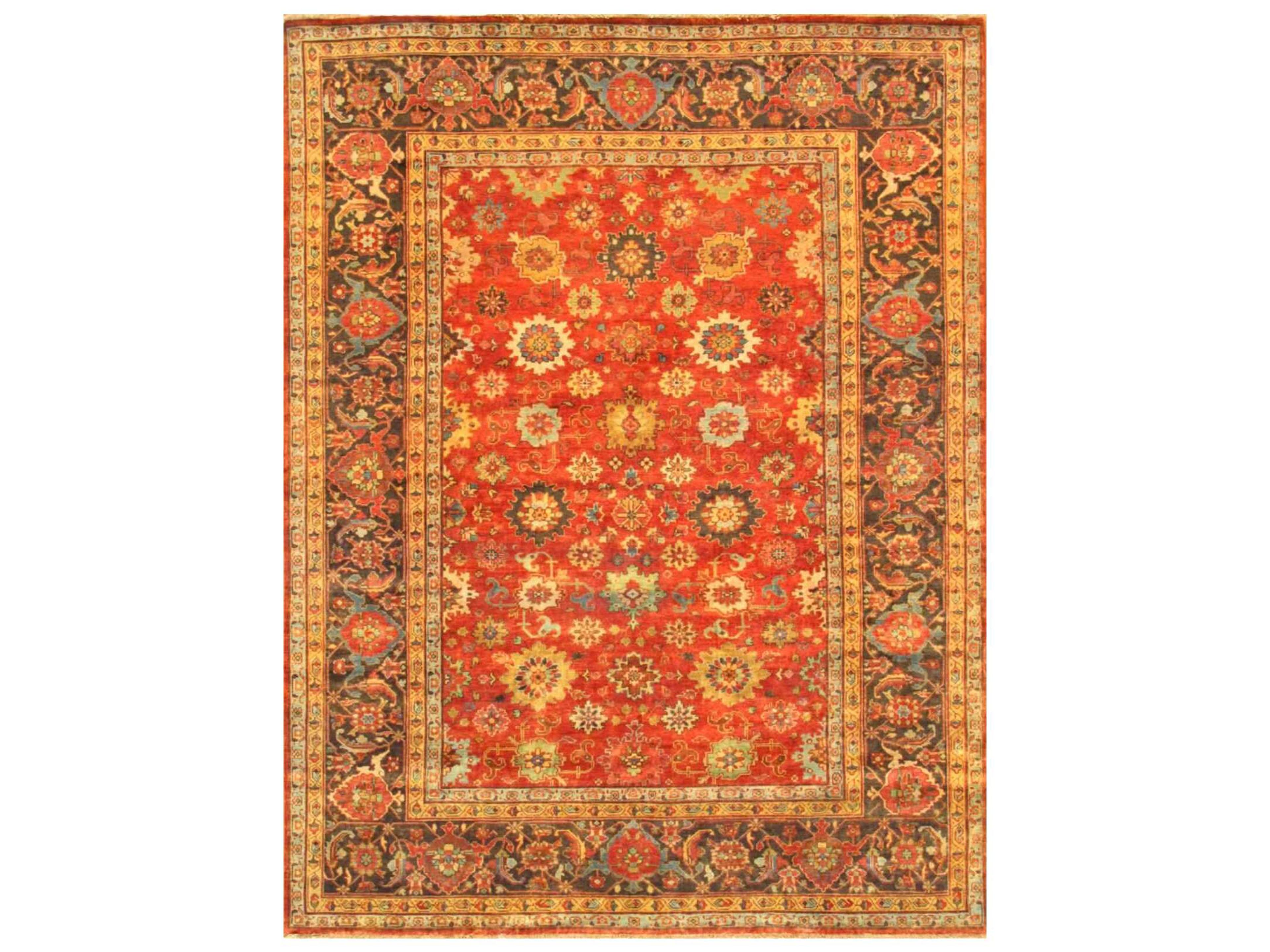 Pasargad Home Mahal Bordered Area Rug