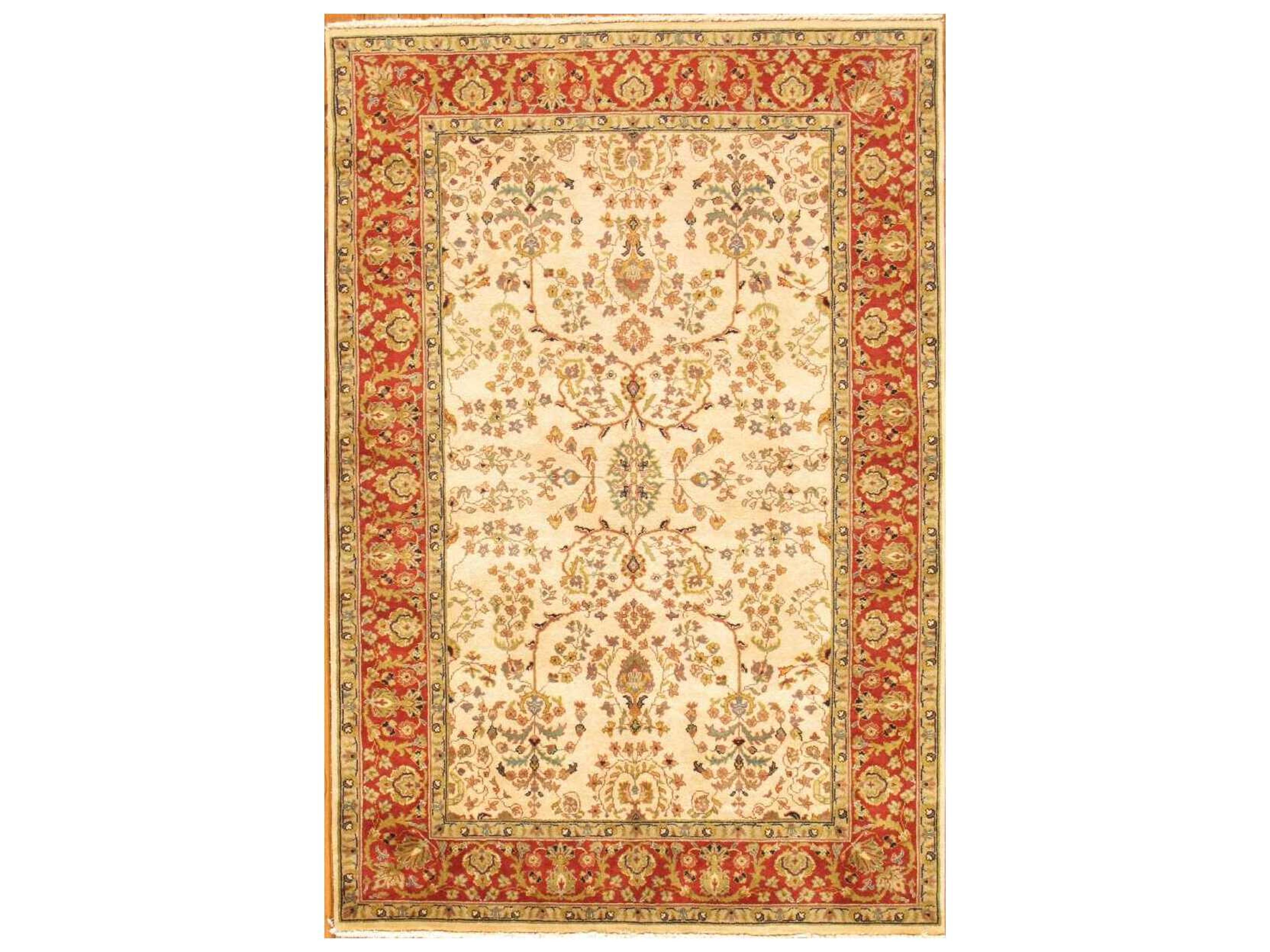 Pasargad Home Azerbaijan Bordered Area Rug