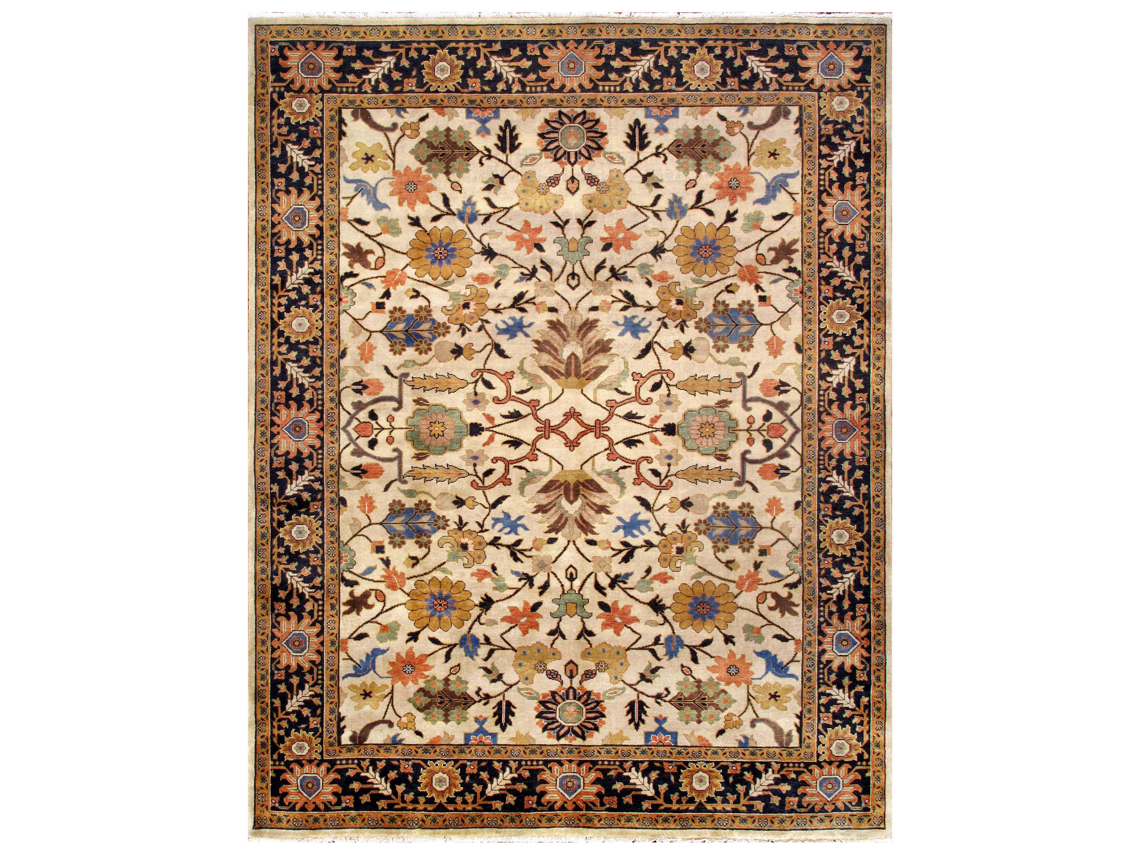 Pasargad Home Mahal Bordered Area Rug