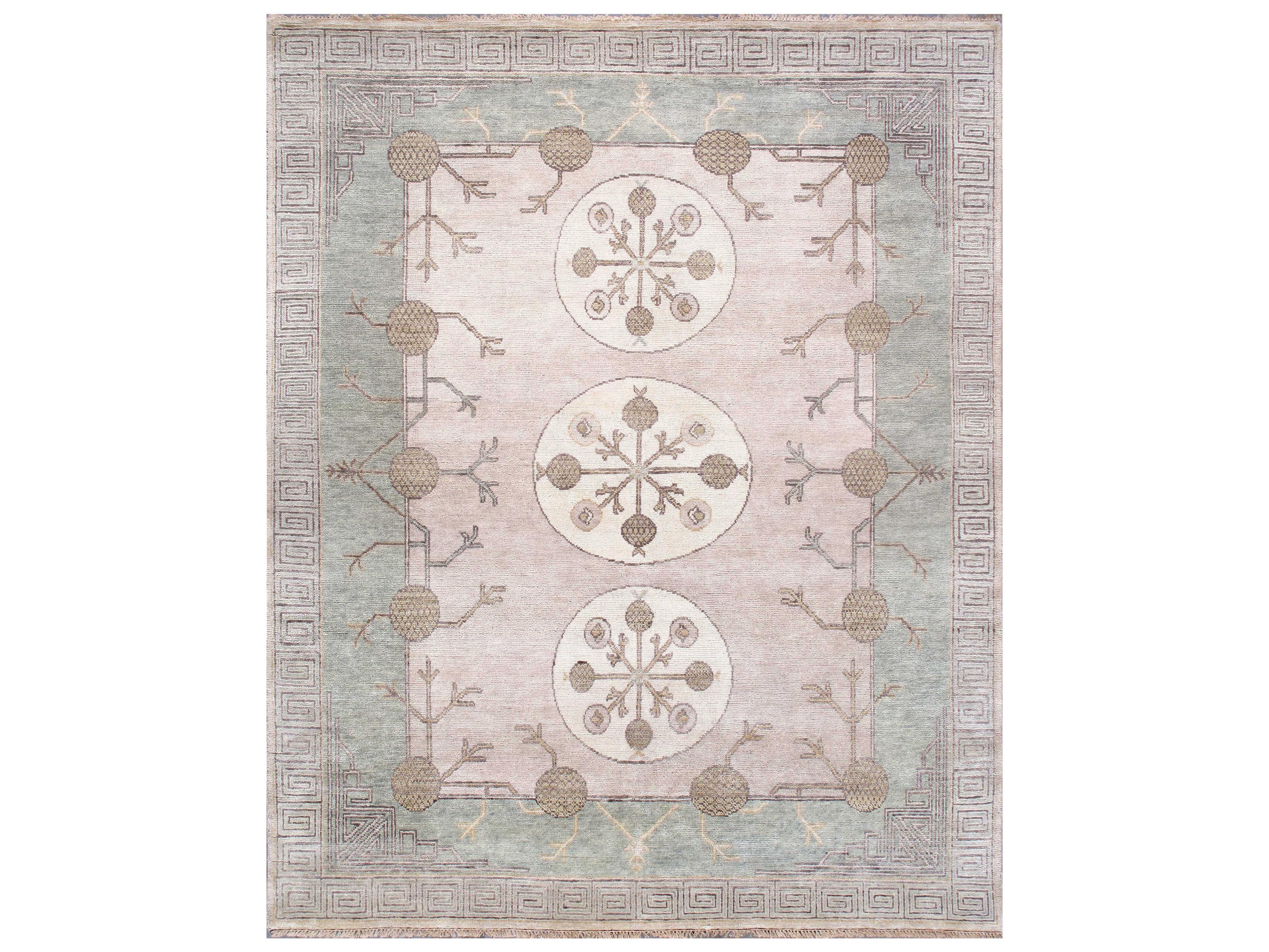 Pasargad Home Khotan Bordered Area Rug