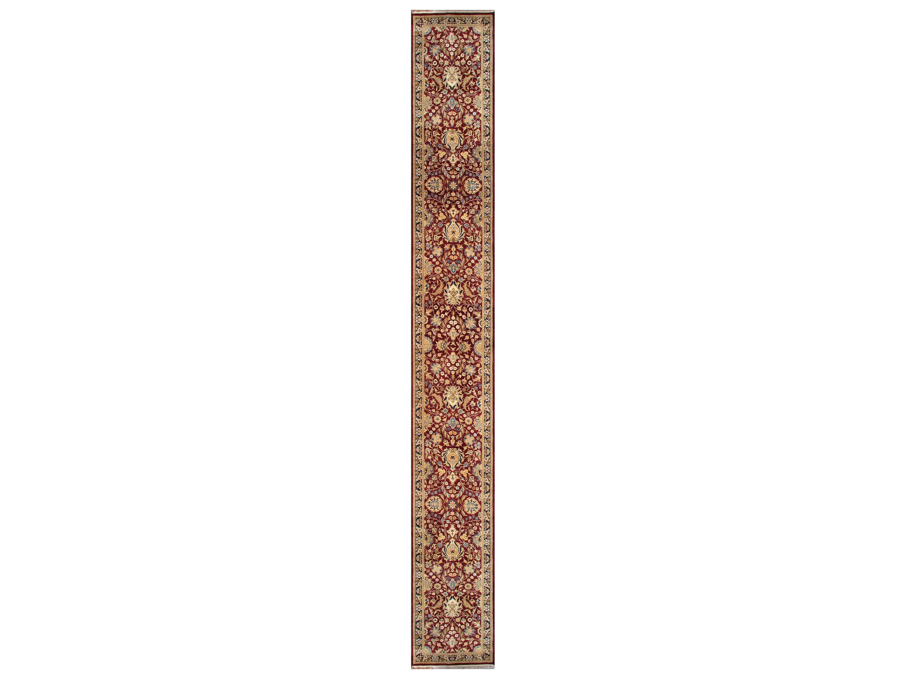Pasargad Home Baku Bordered Runner Area Rug