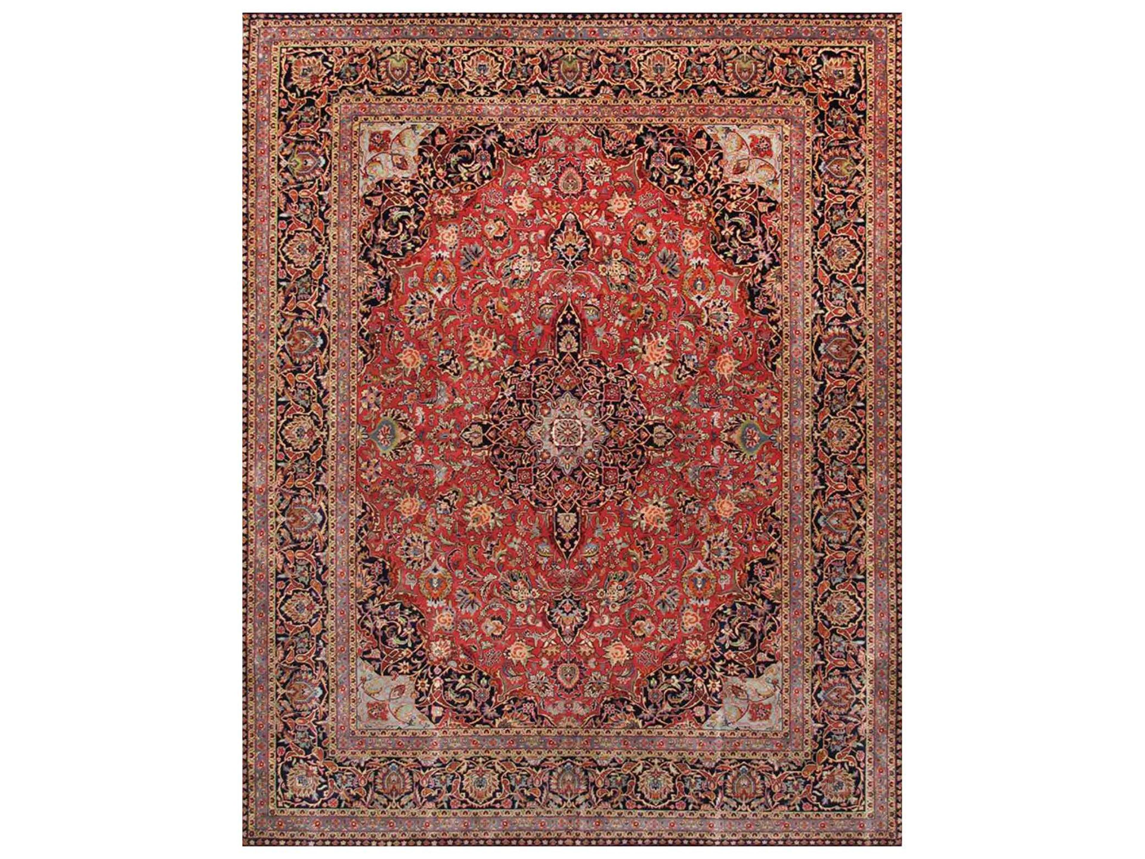 Pasargad Home Azerbaijan Bordered Area Rug