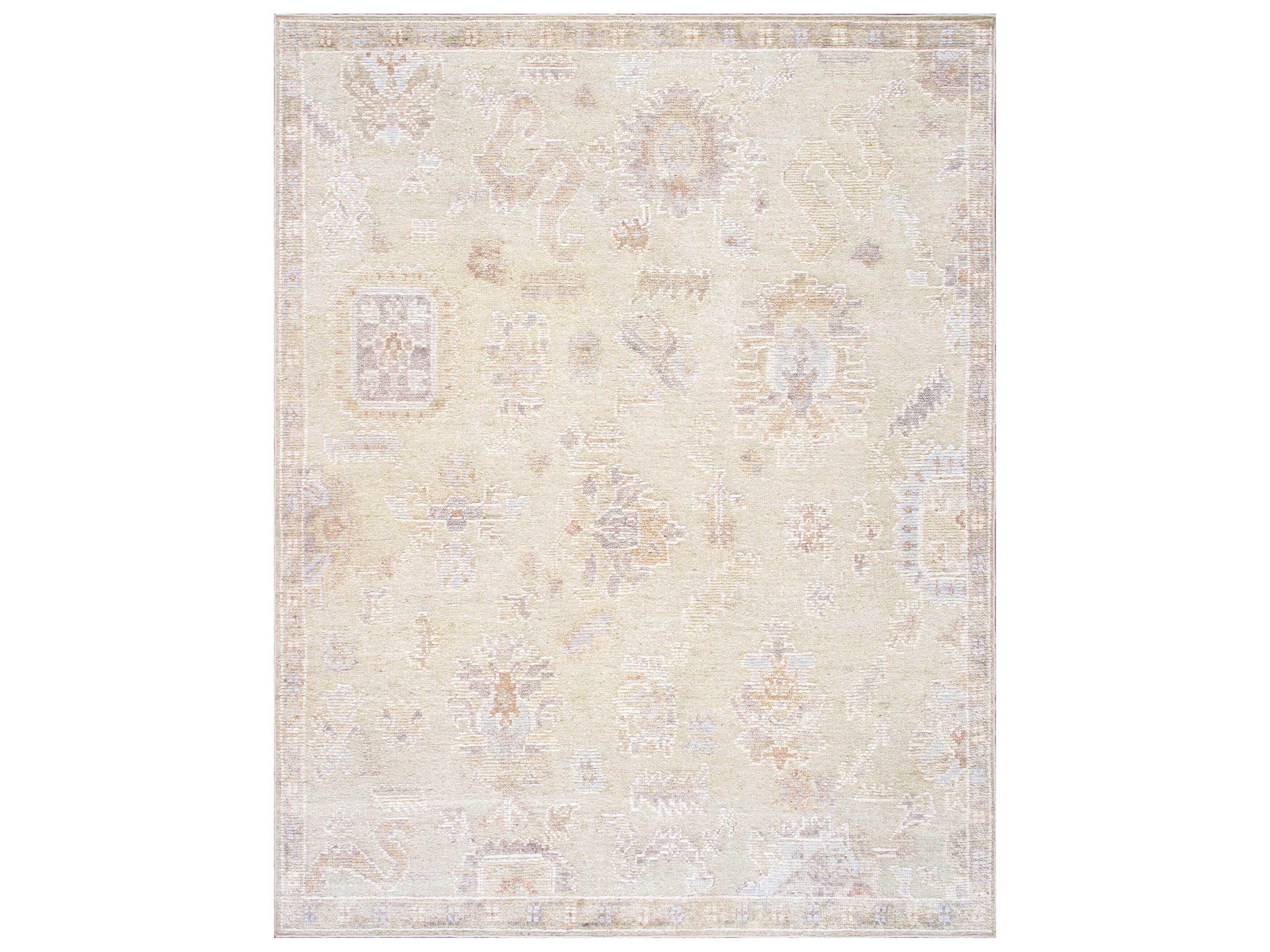 Pasargad Home Oushak Floral Area Rug