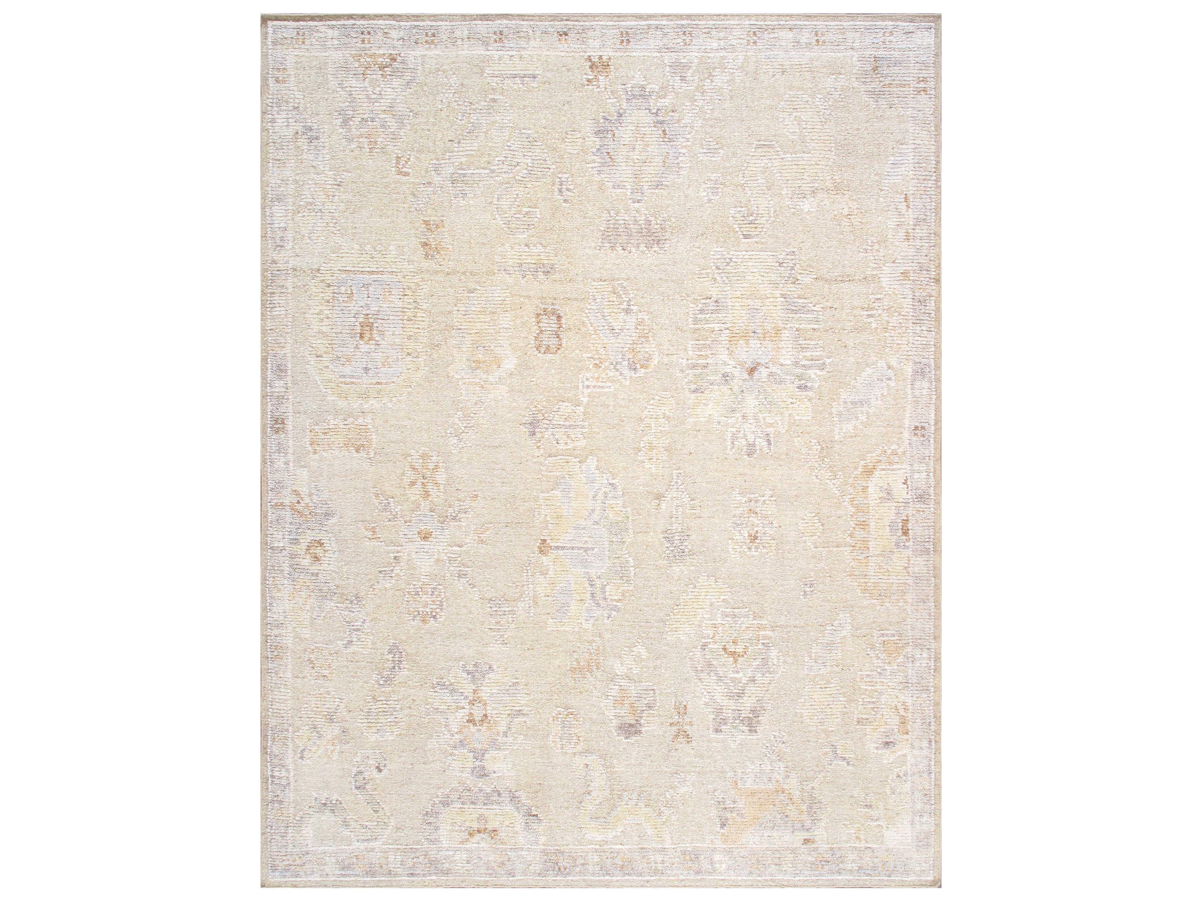 Pasargad Home Oushak Floral Area Rug