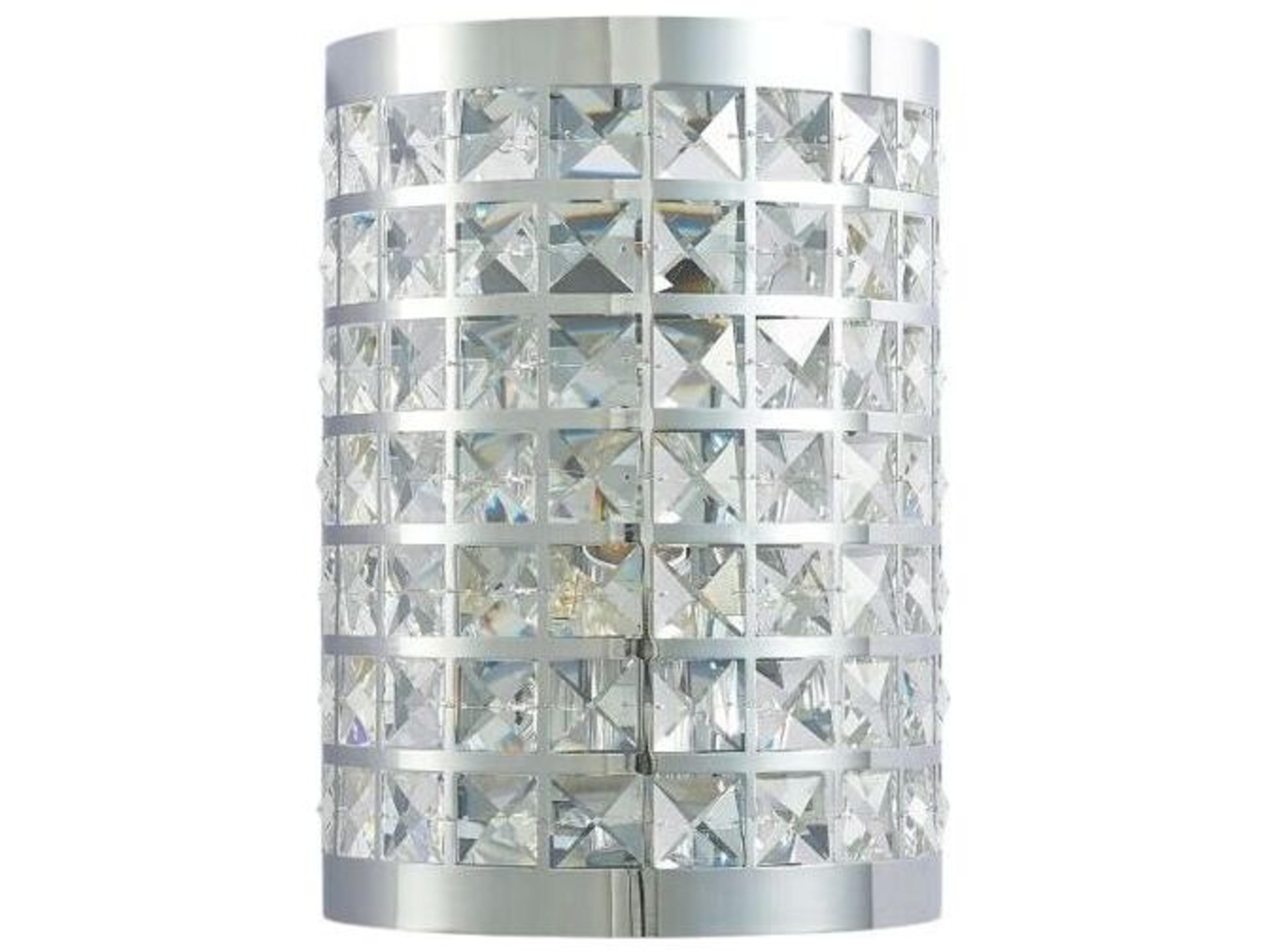 Pasargad Home Bliss Rene 1-Light Silver Wall Sconce