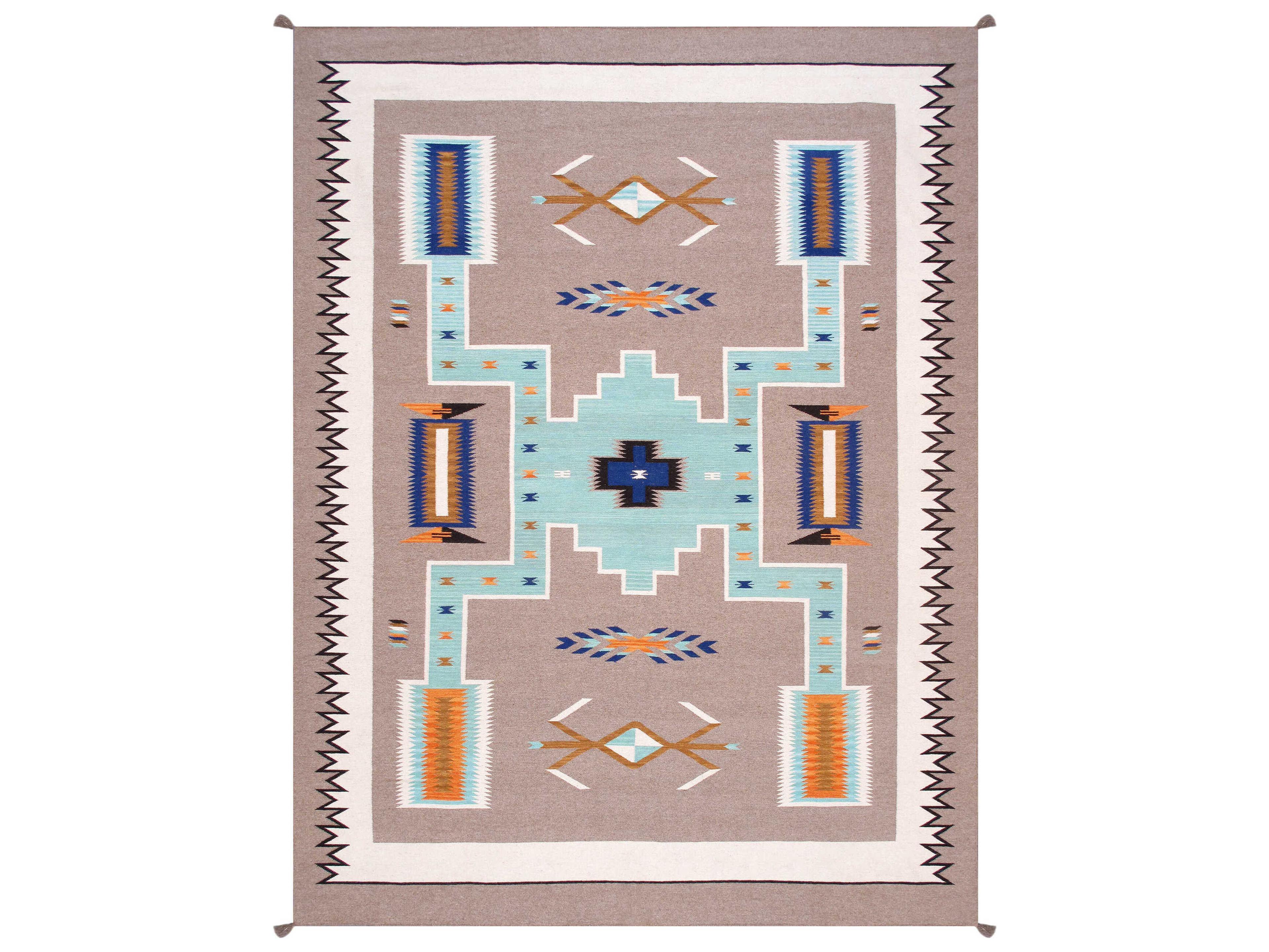 Pasargad Home Tuscany Flatweave Southwestern Area Rug