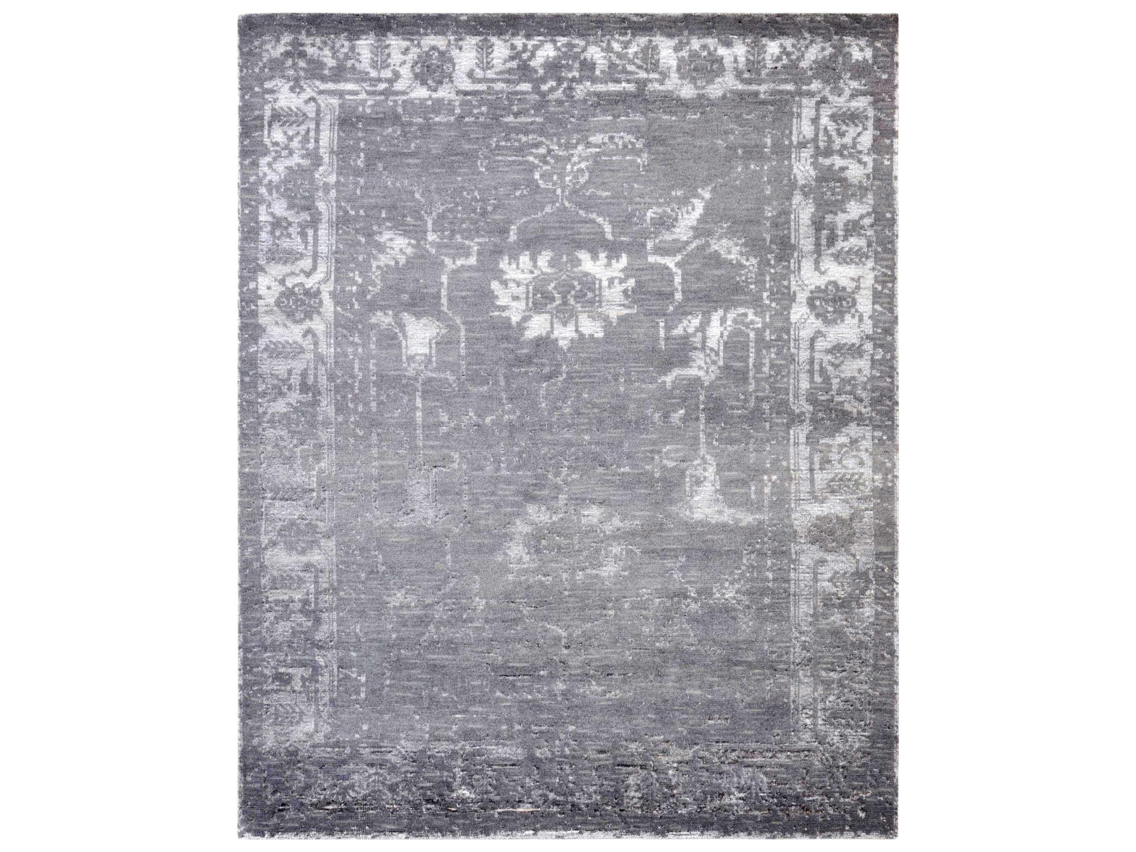 Pasargad Home Florence Silk Fusion Bordered Area Rug