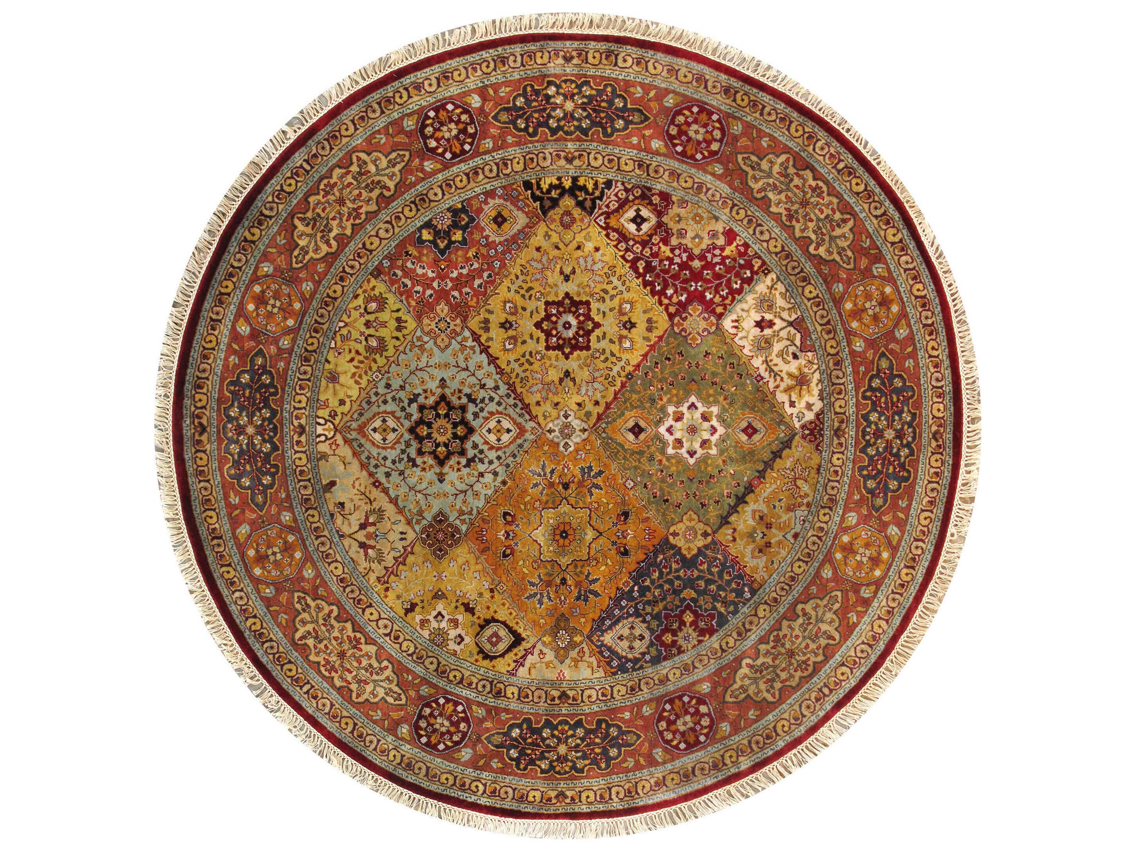 Pasargad Home Baku Bordered Area Rug