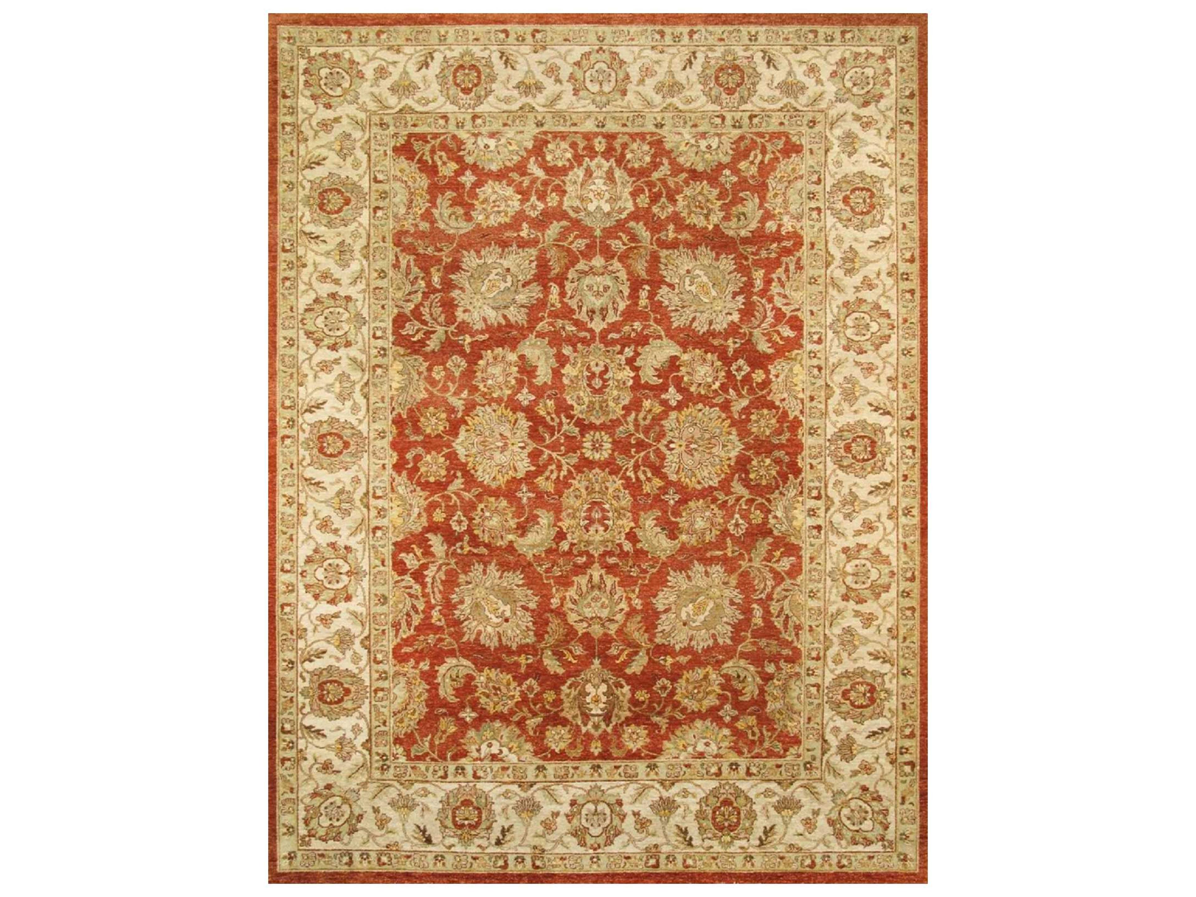 Pasargad Home Agra Bordered Area Rug