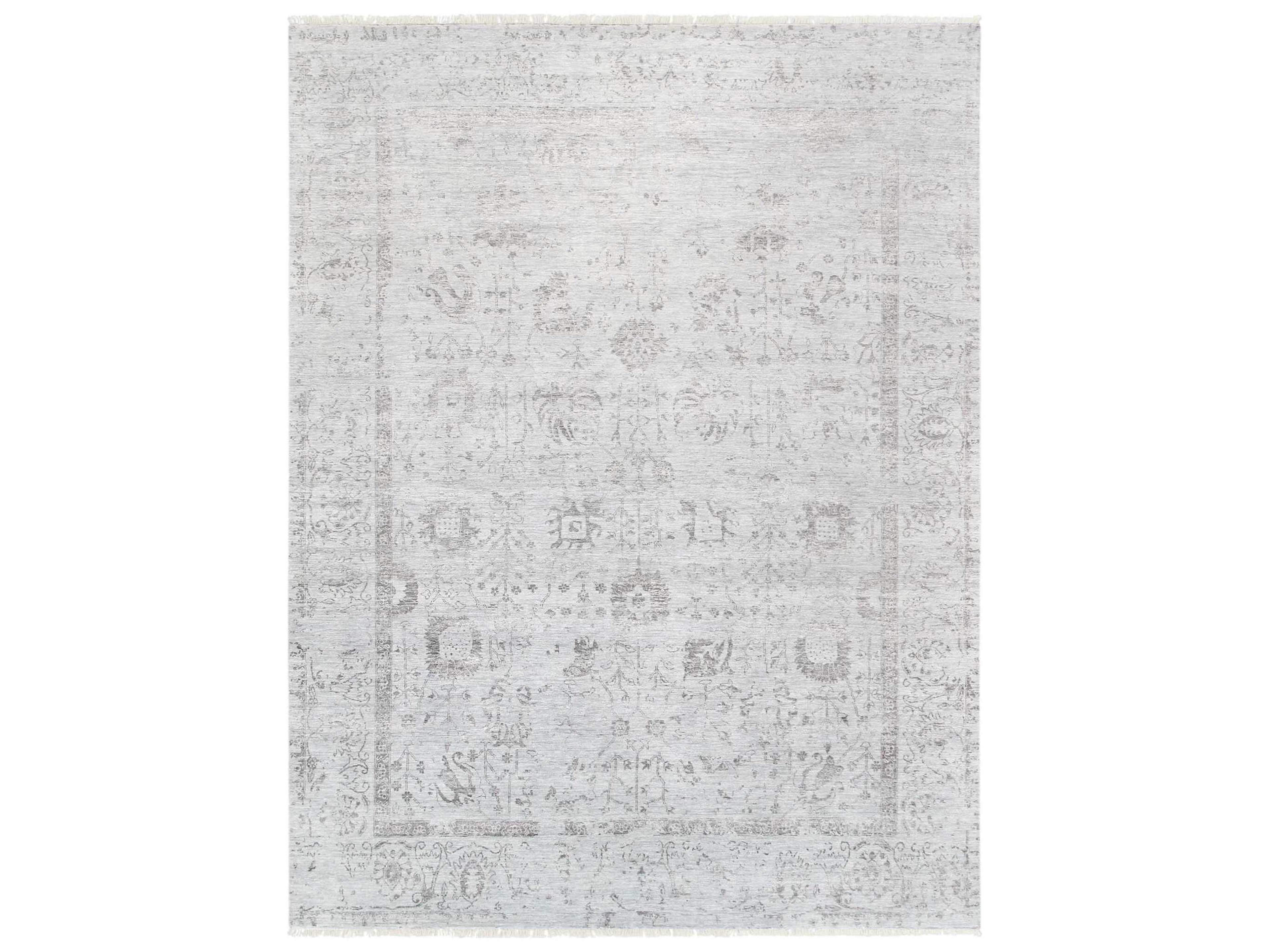 Pasargad Home Transitional Bordered Area Rug