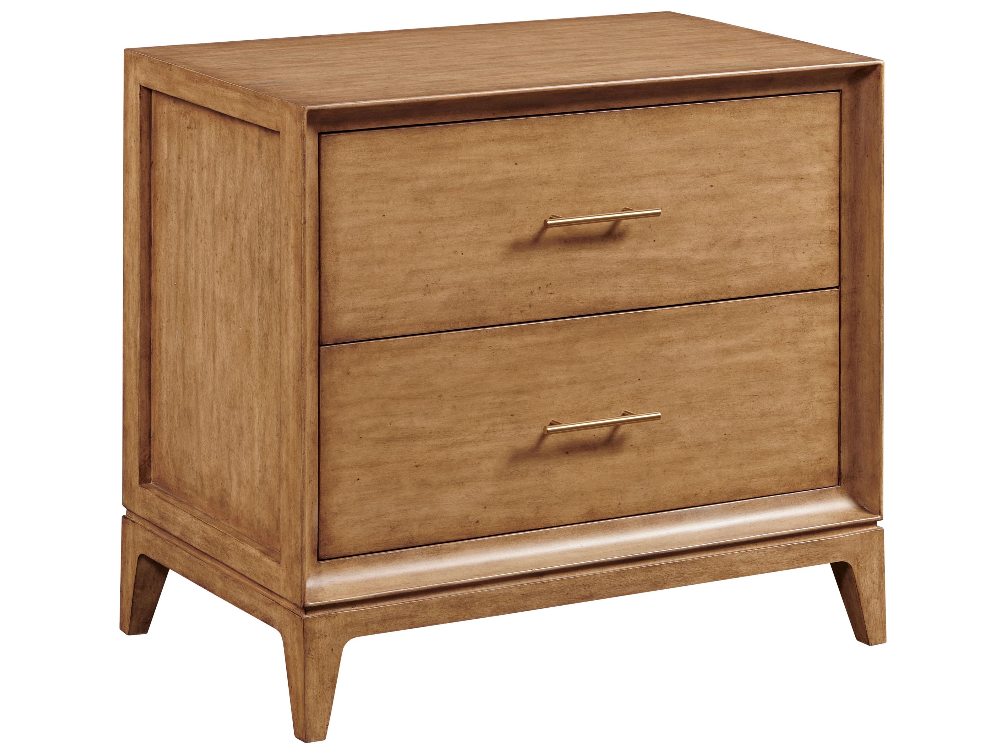 Port Eliot Brown Walnut Wood Accent Chest