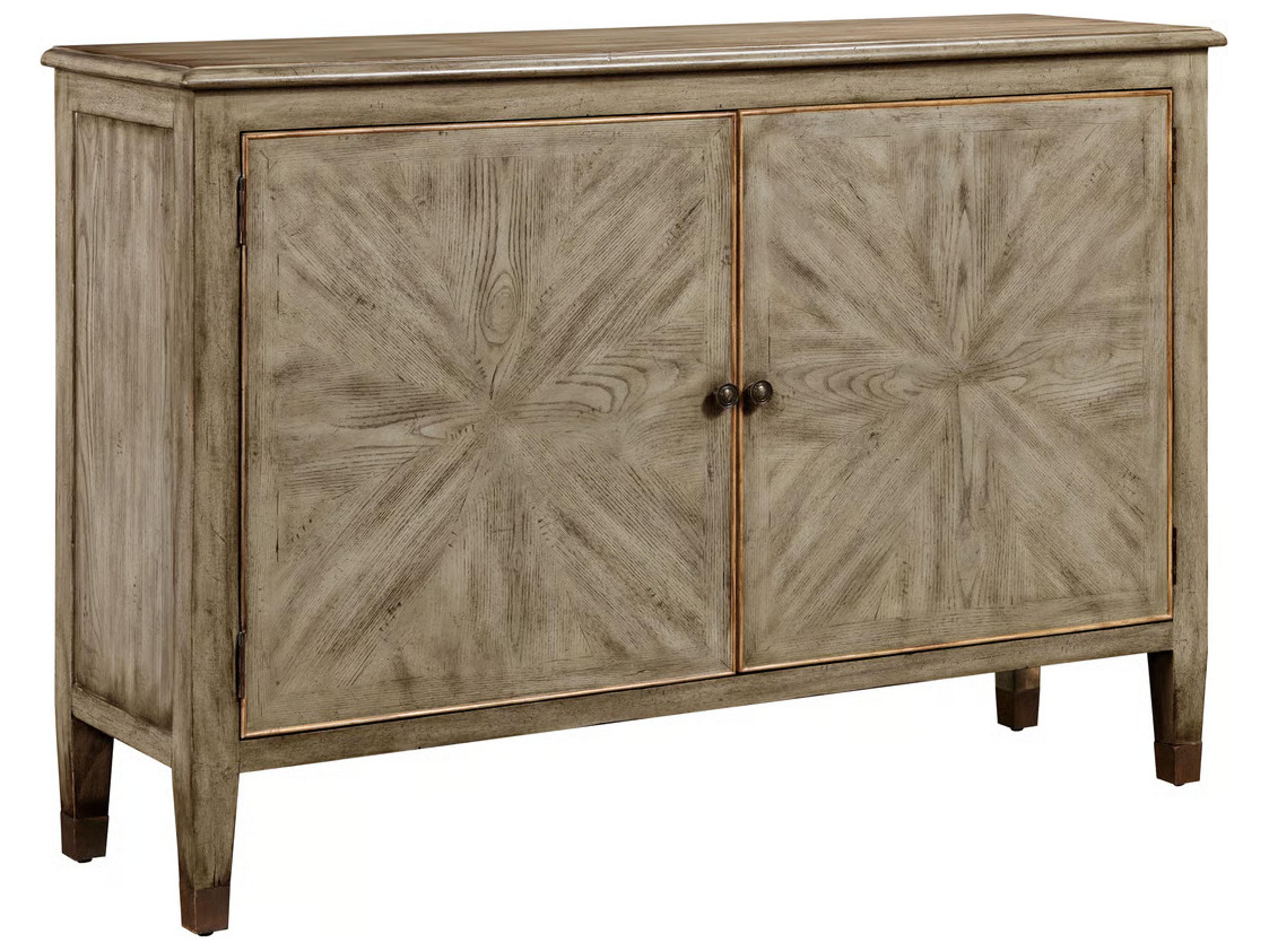 Port Eliot Light Ash Gray Walnut Wood Accent Chest