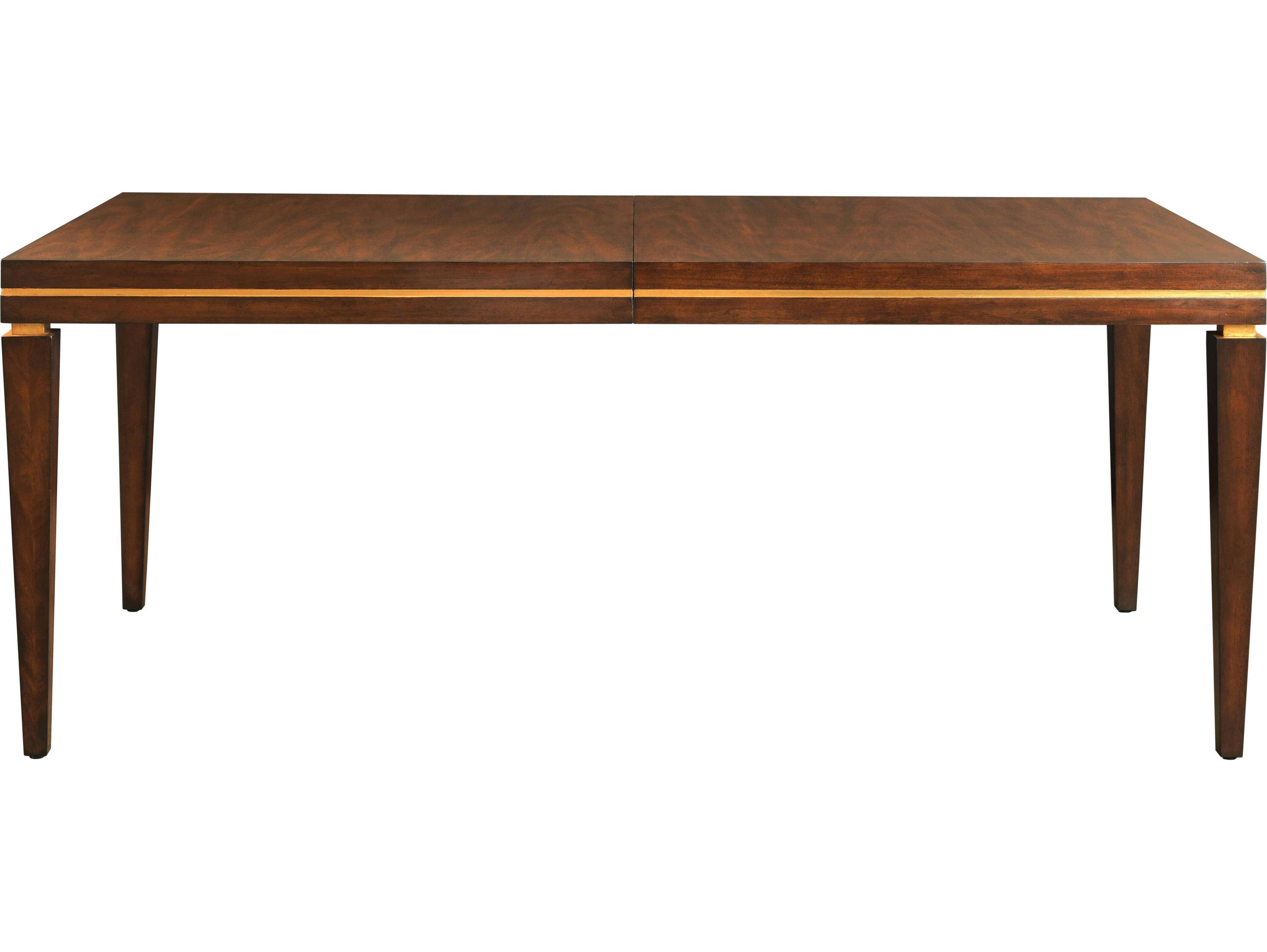 Port Eliot Rectangular Wood Mahogany Dining Table