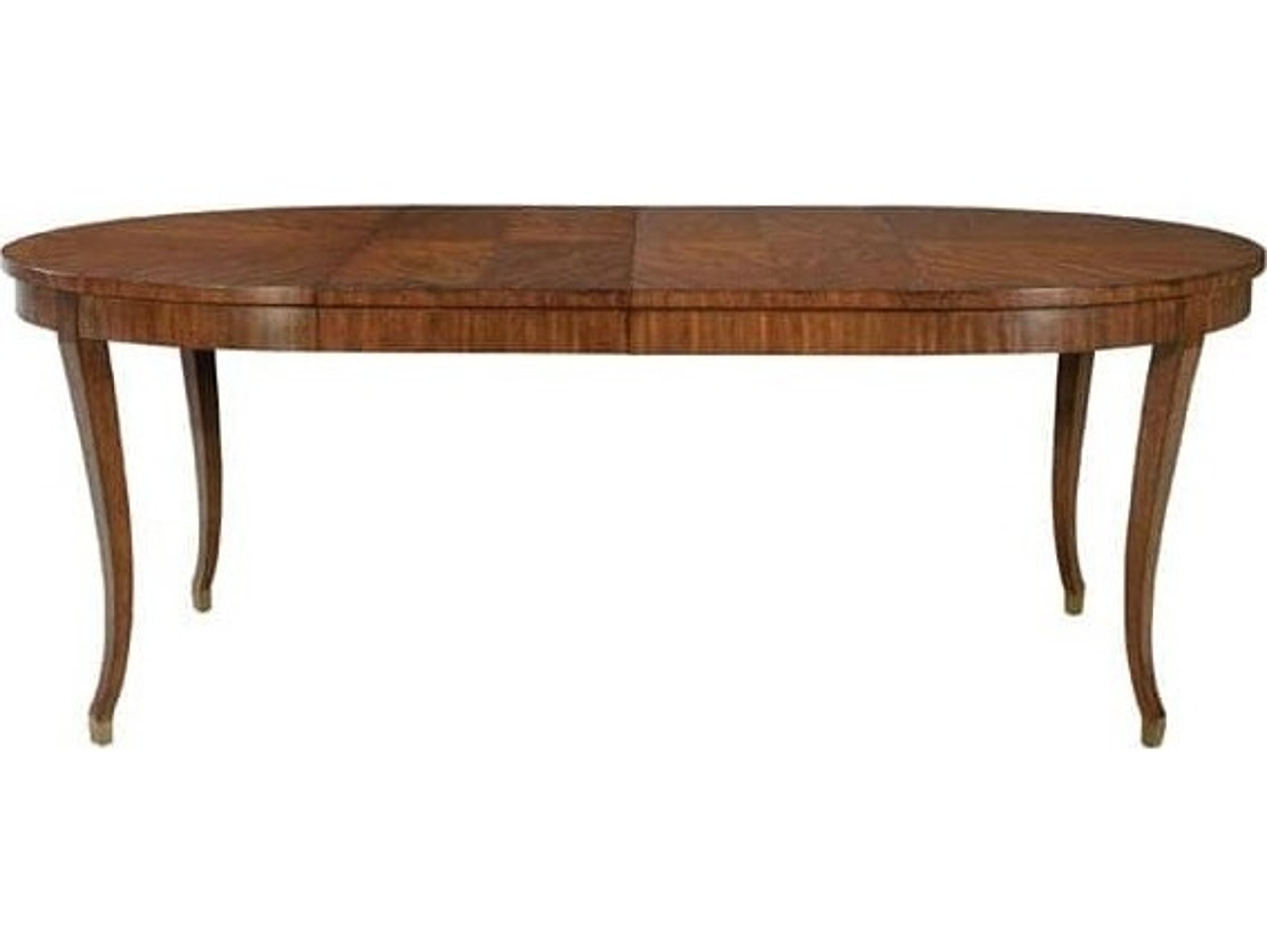 Port Eliot Oval Wood Mahogany Dining Table