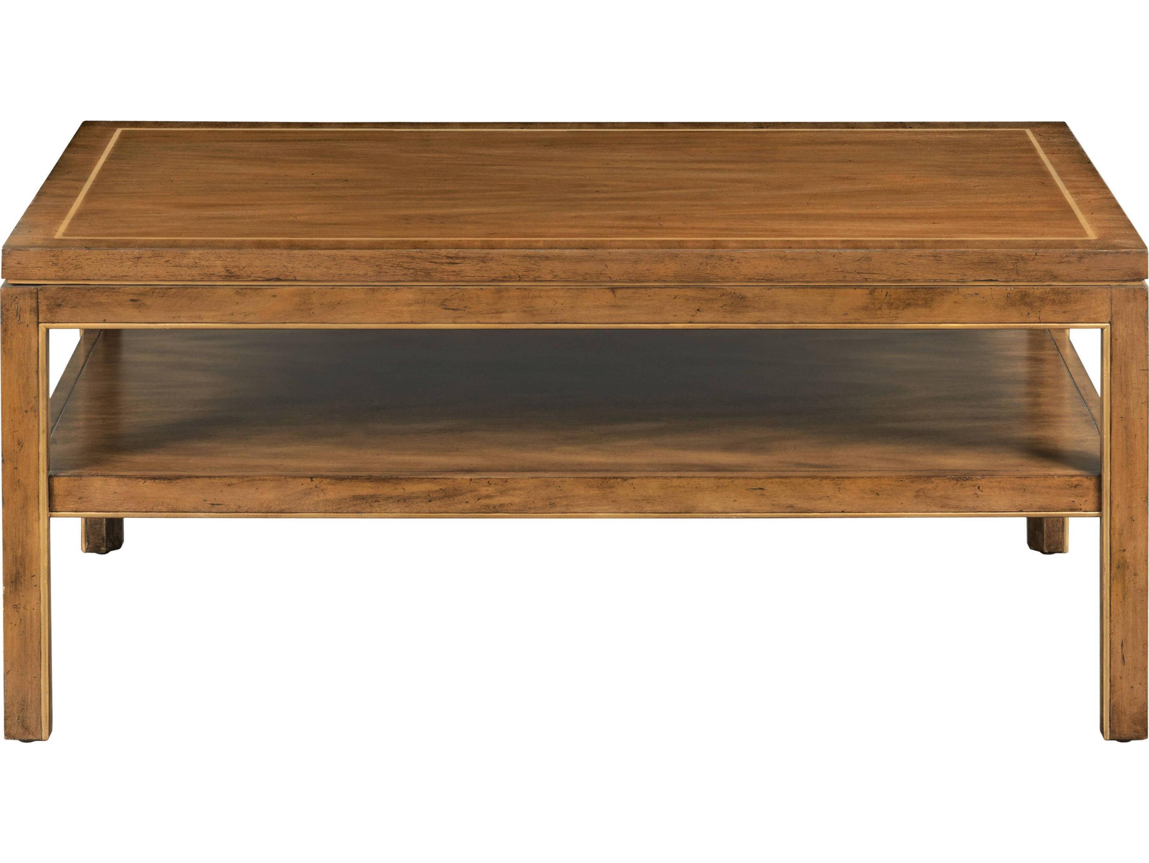 Port Eliot Rectangular Wood Artisan Coffee Table