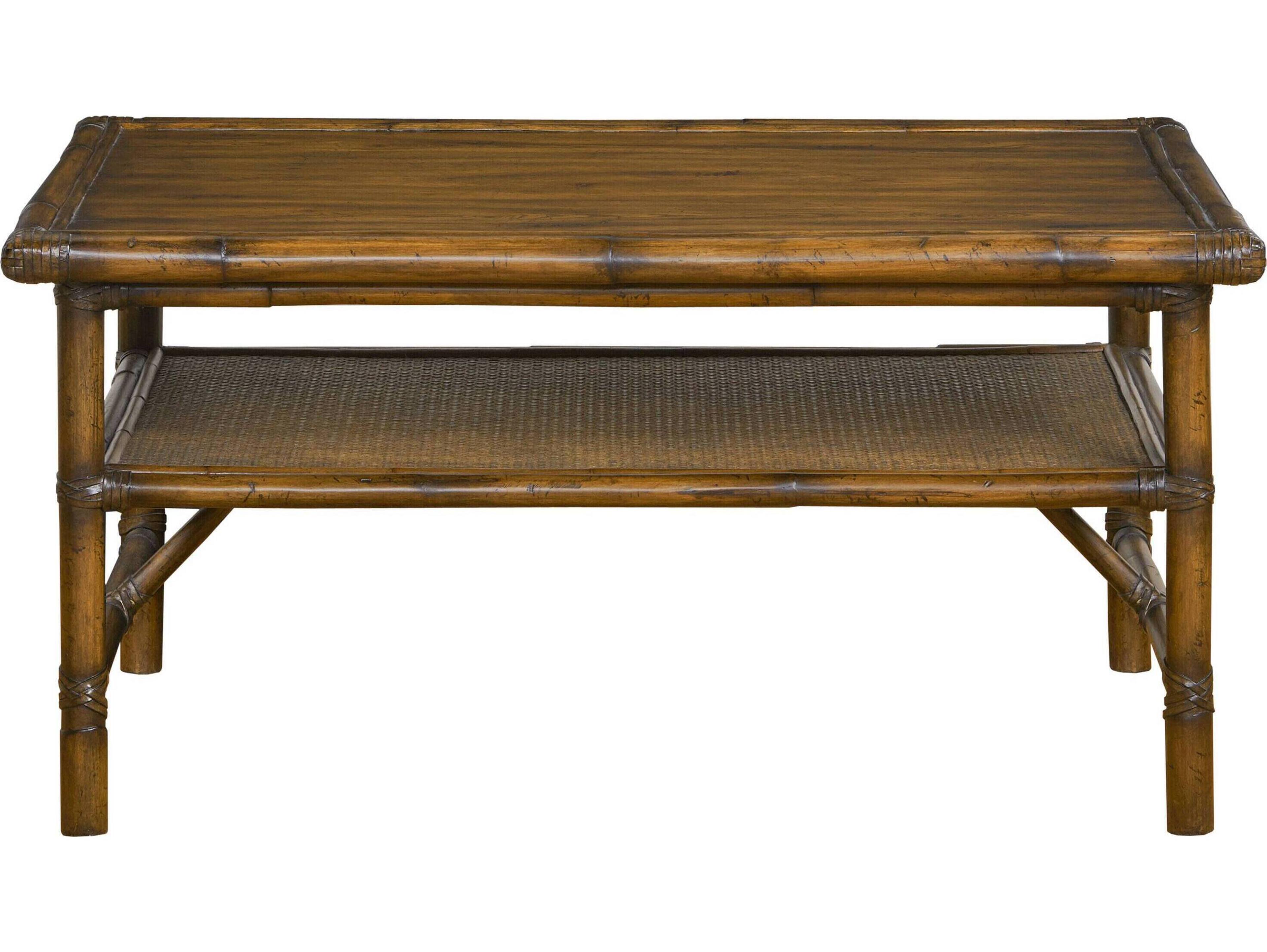 Port Eliot Rectangular Bamboo Knotty Pecan Coffee Table