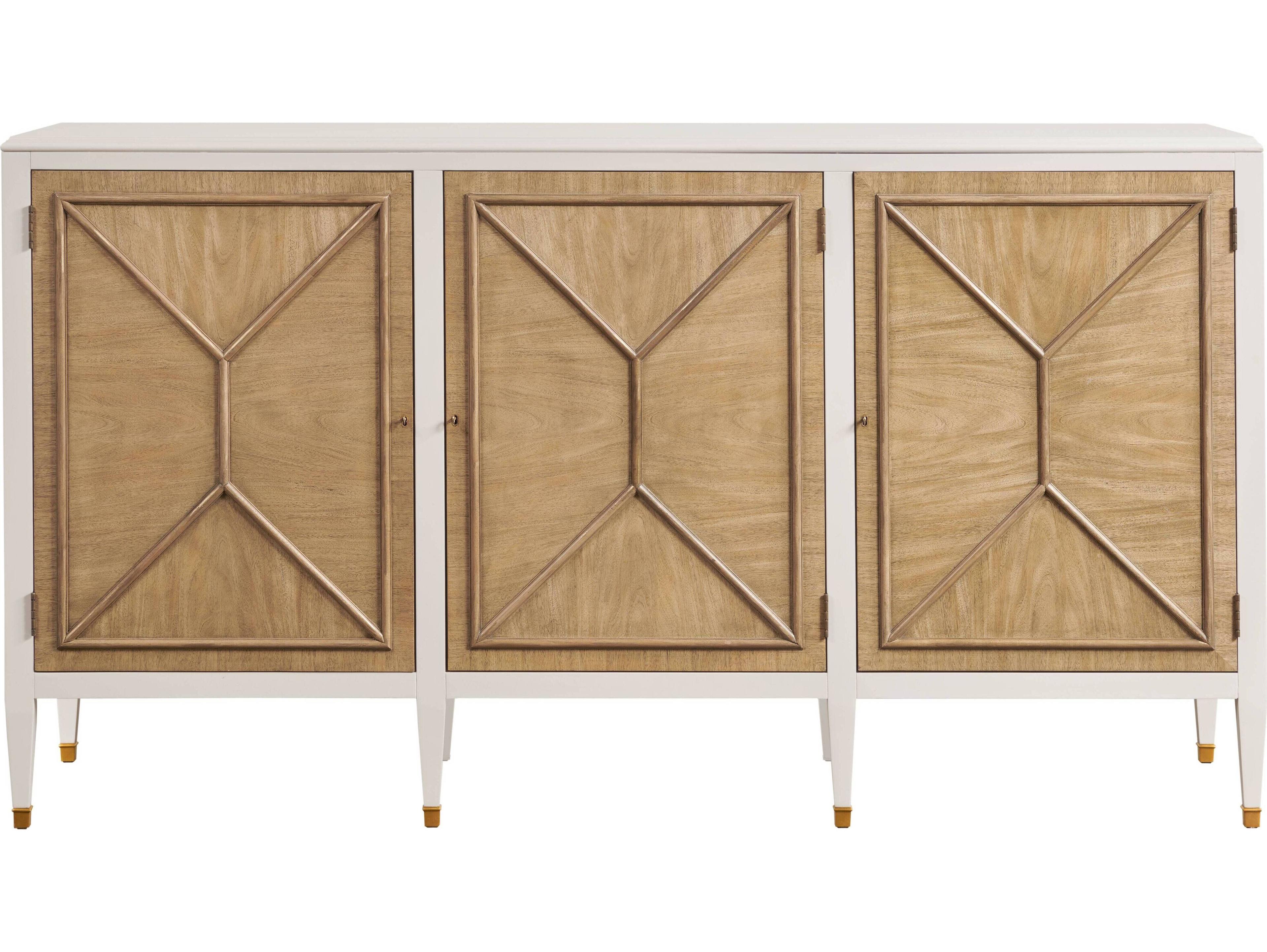 Port Eliot Bleach & White Lacquer Accent Chest