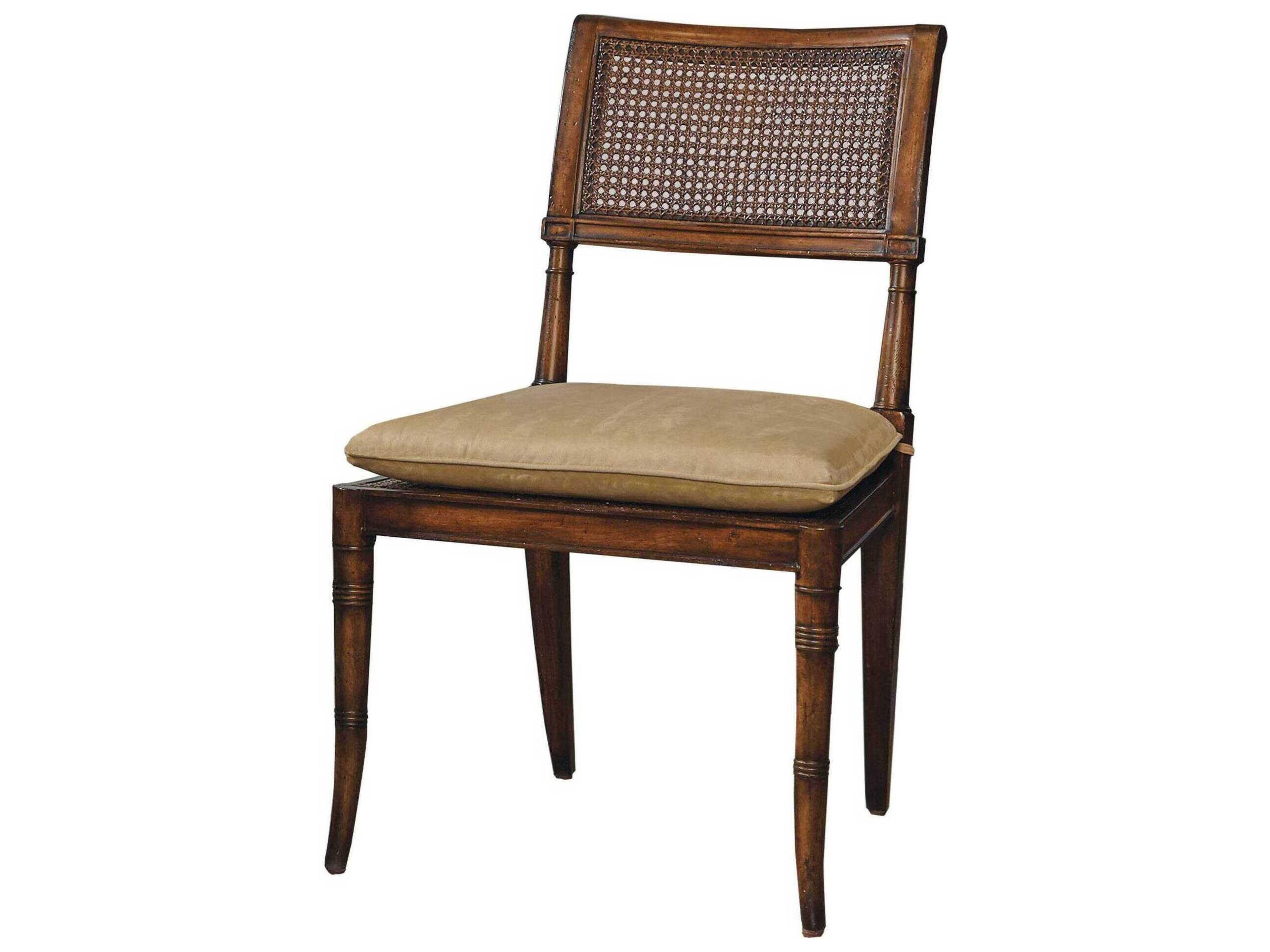 Port Eliot Regency Brown Armless Dining Chair