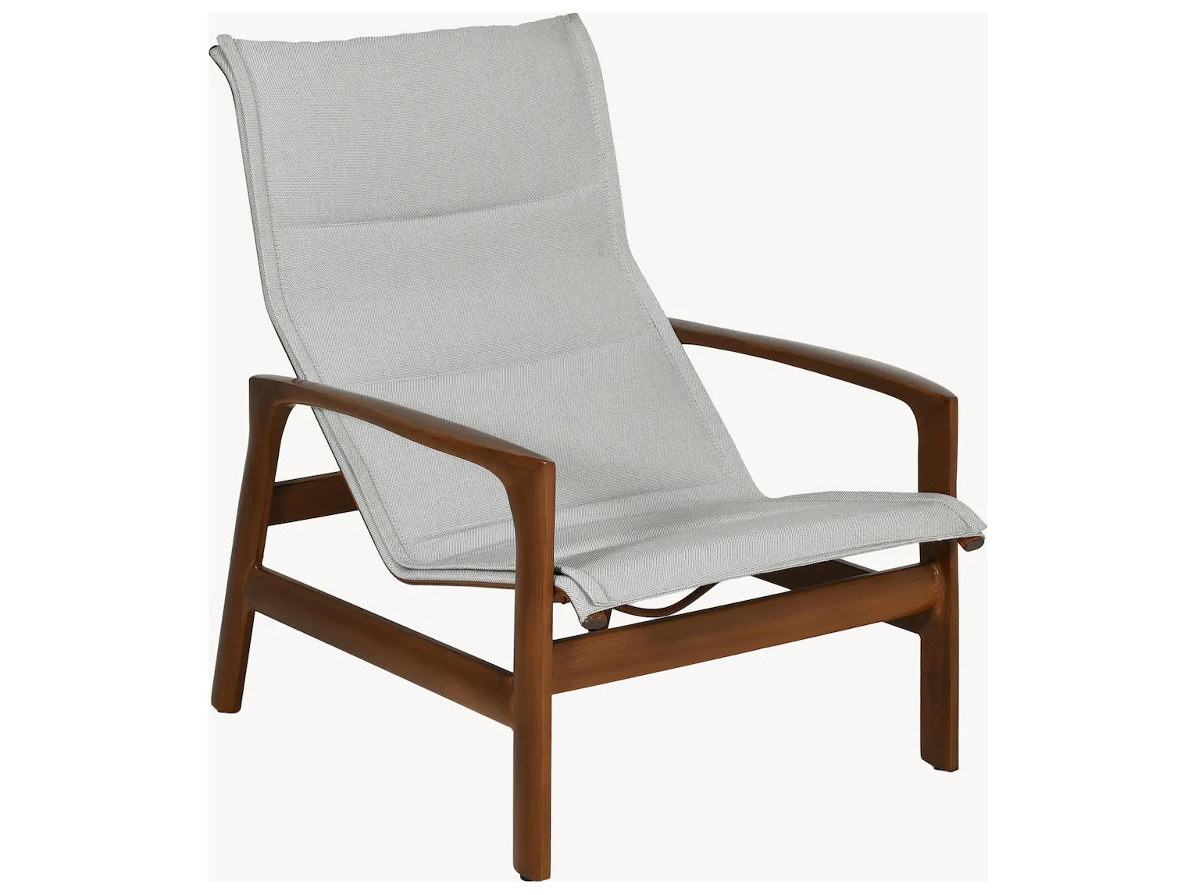 Castelle Berkeley Sling Aluminum Easy Patio Lounge Chair