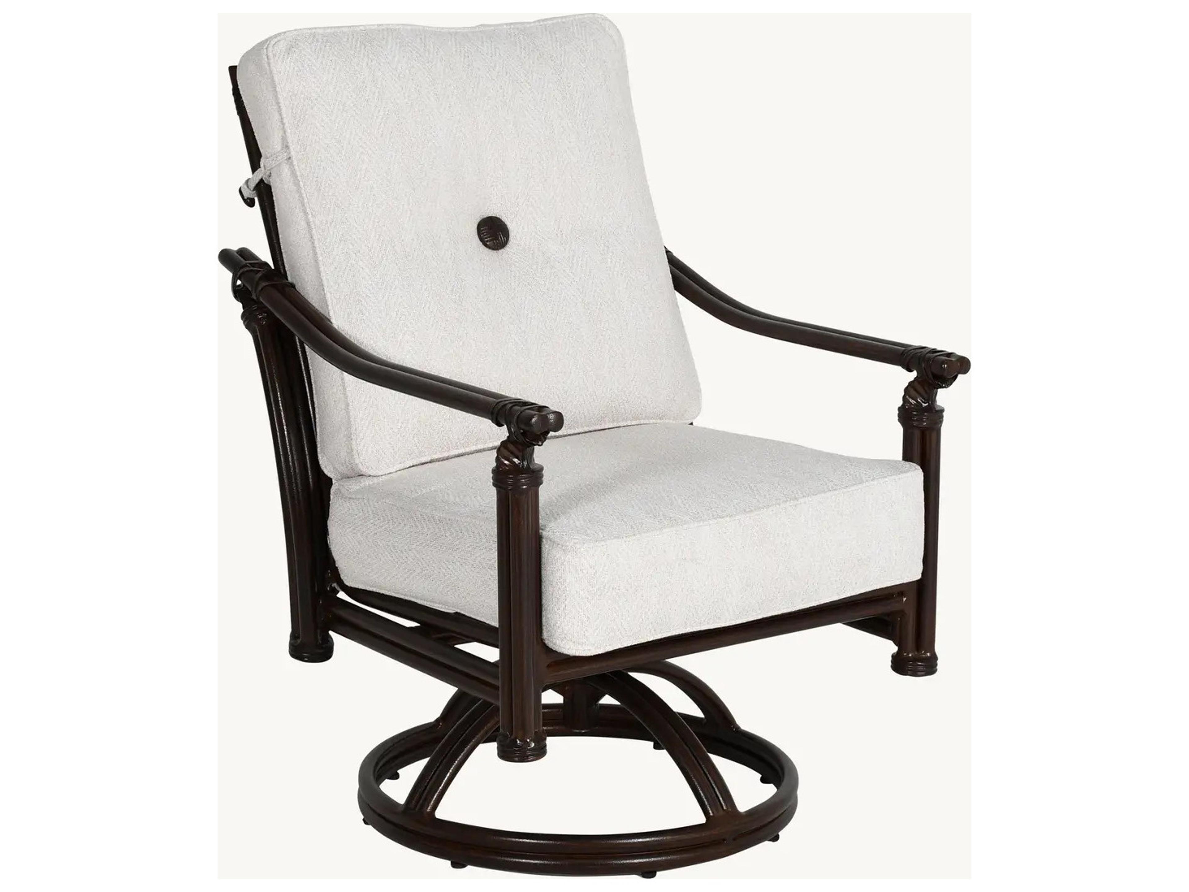 Castelle Coco Cushion Dining Swivel Rocker Chair