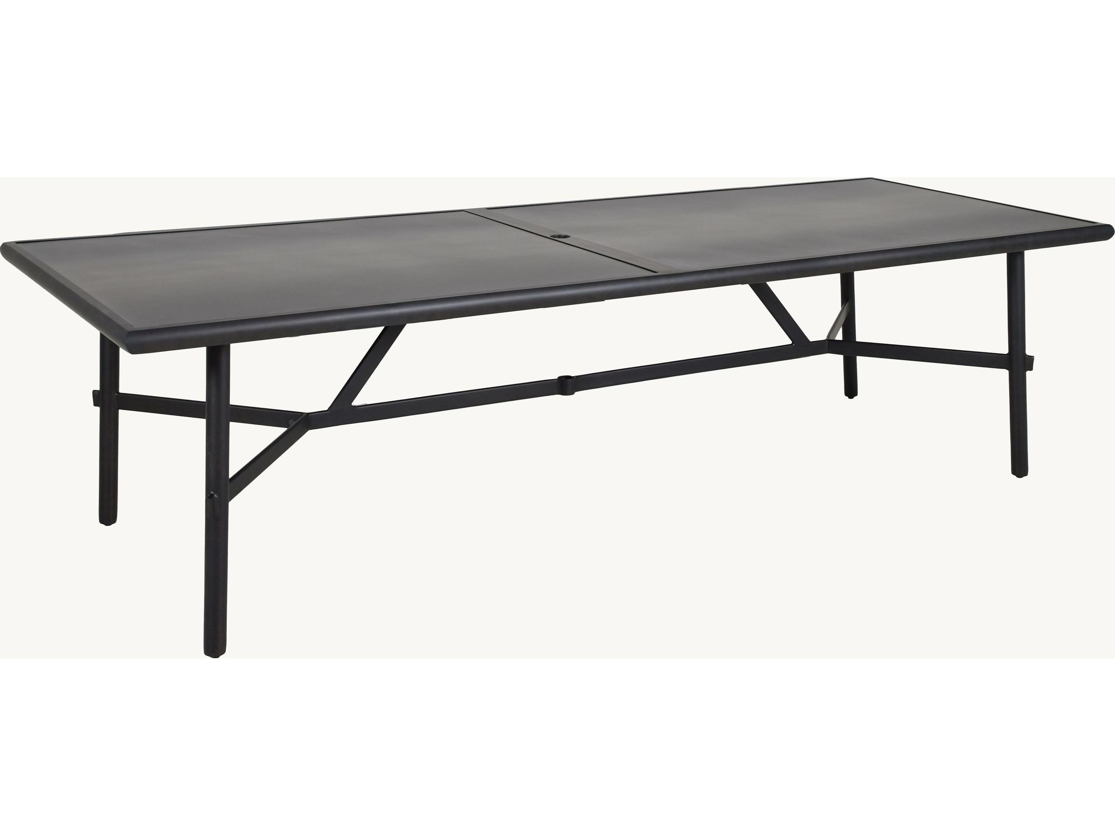 Castelle Barbados Aluminum Rectangular Outdoor Dining Table