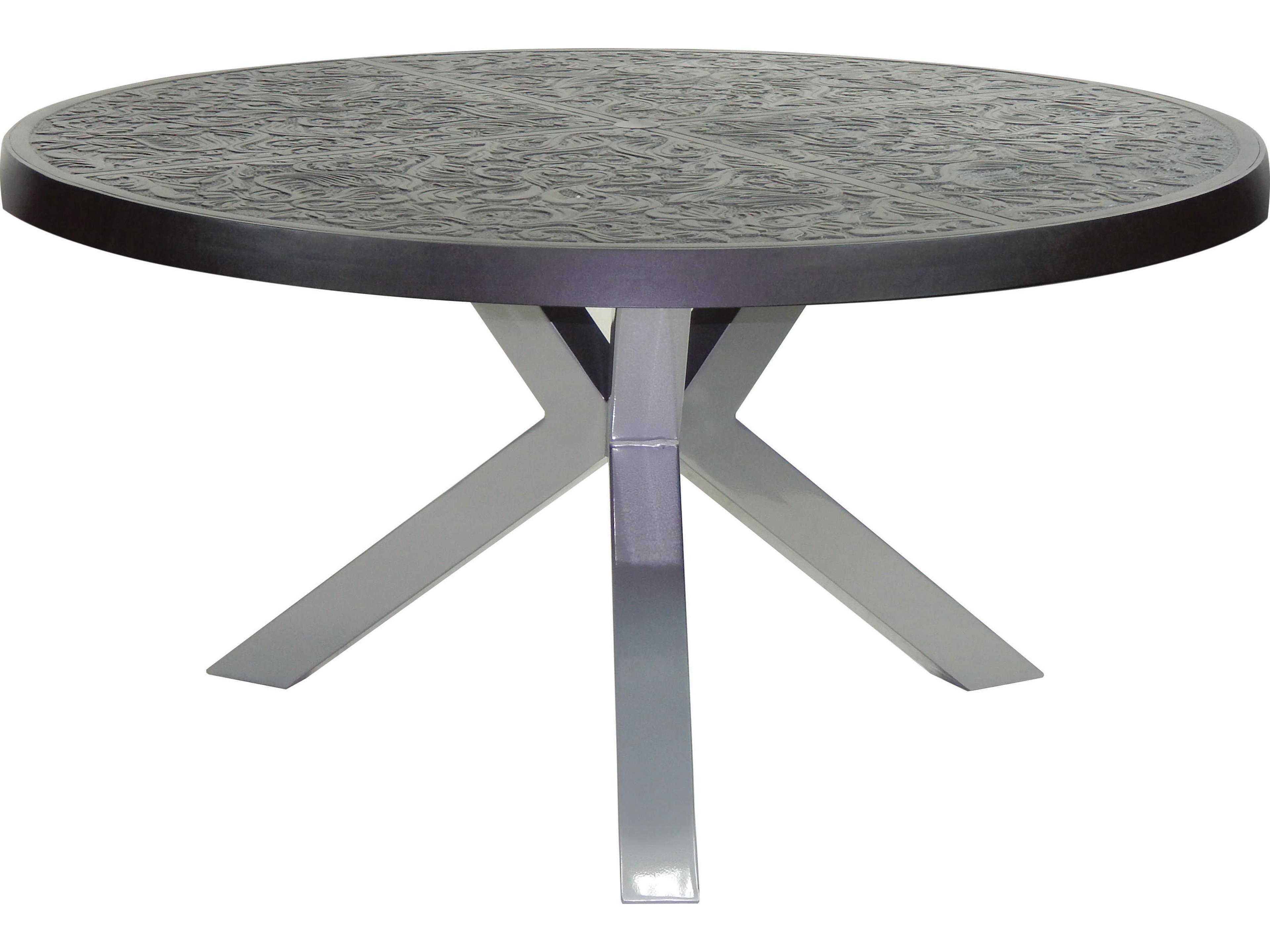 Castelle Altra Aluminum Round Outdoor Dining Table