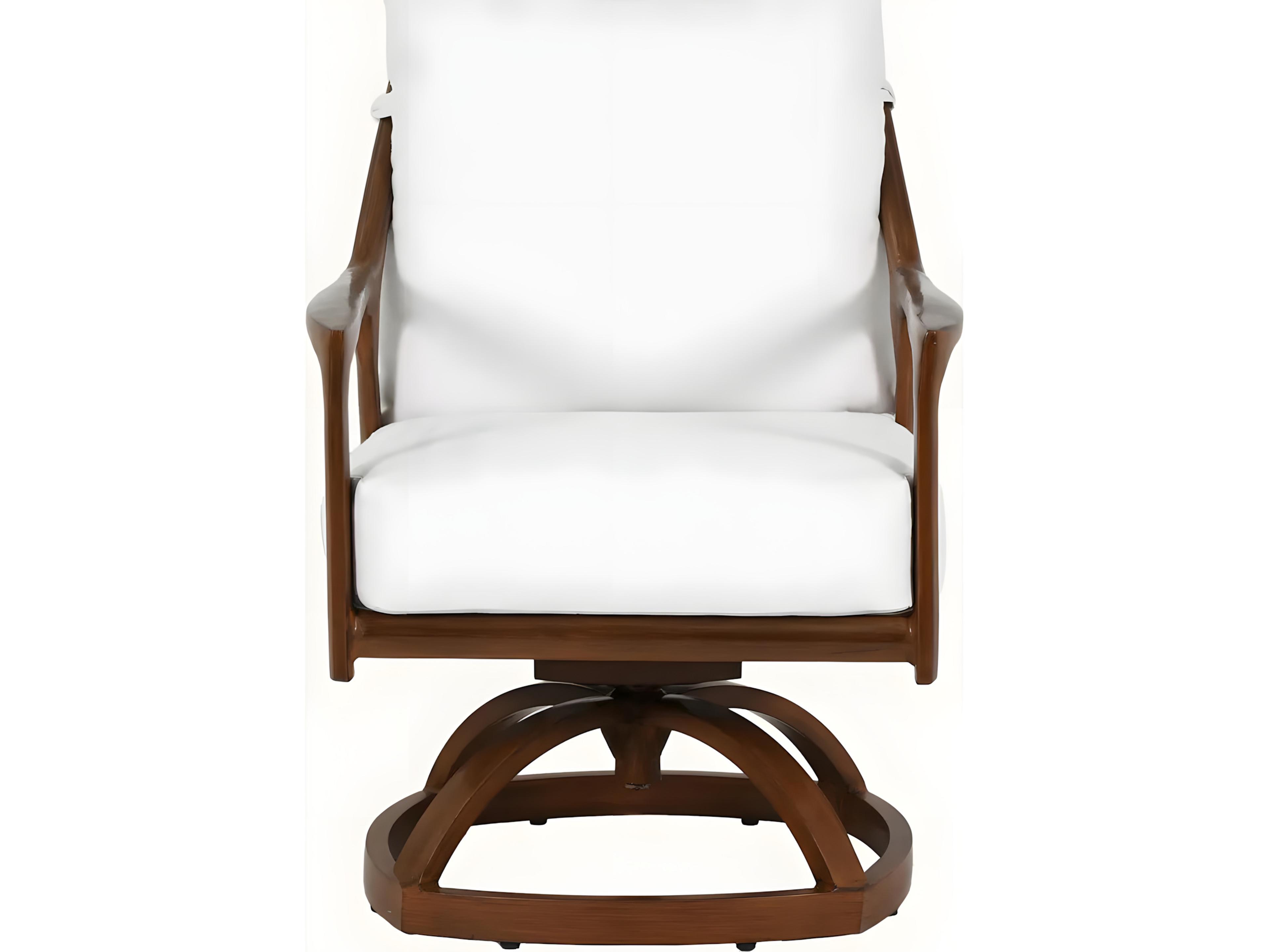 Castelle Berkeley Swivel Rocker Dining Arm Chair Set Replacement Cushion