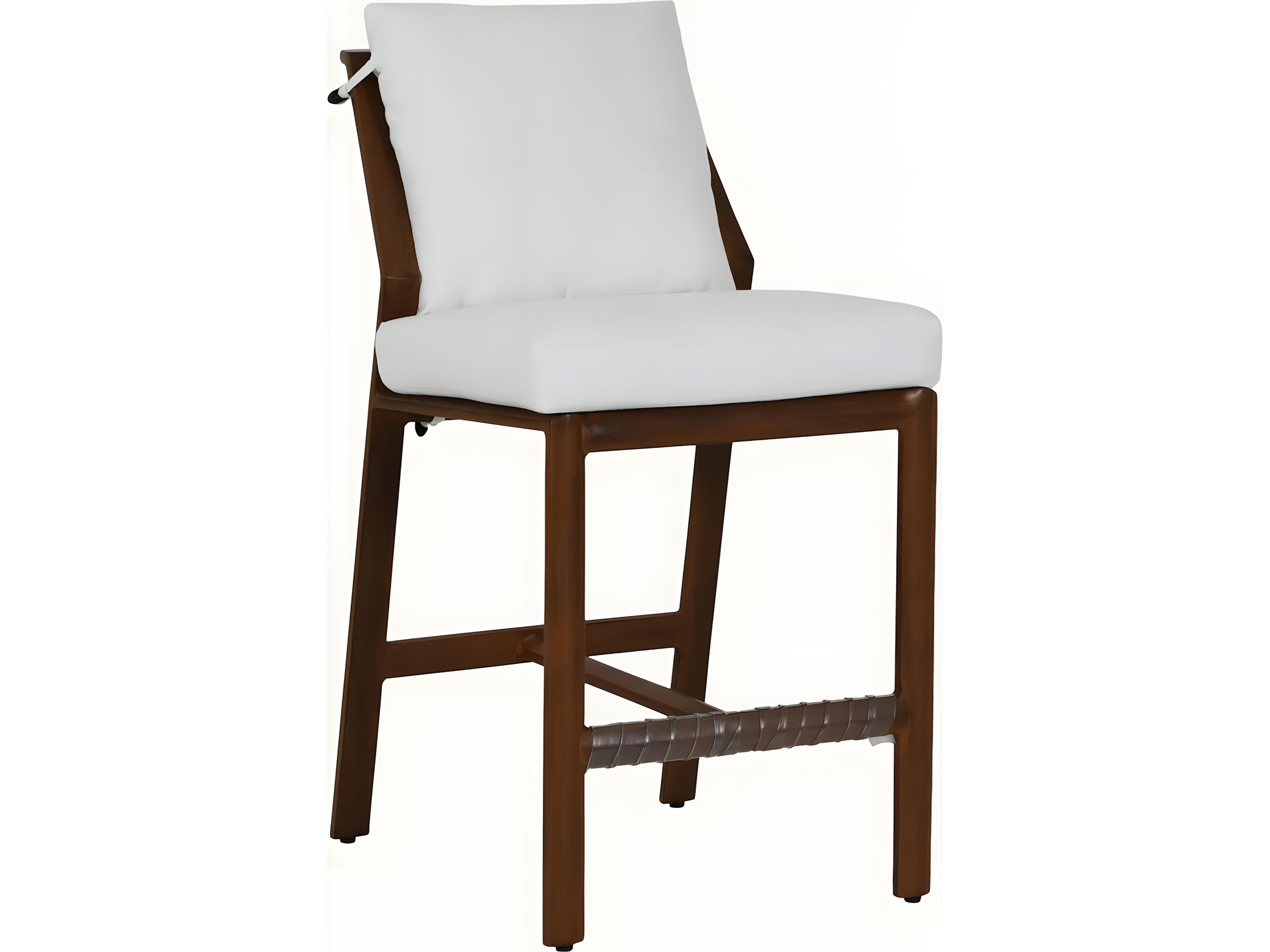 Castelle Berkeley Cushion Armless Counter Stool Set Replacement Cushion