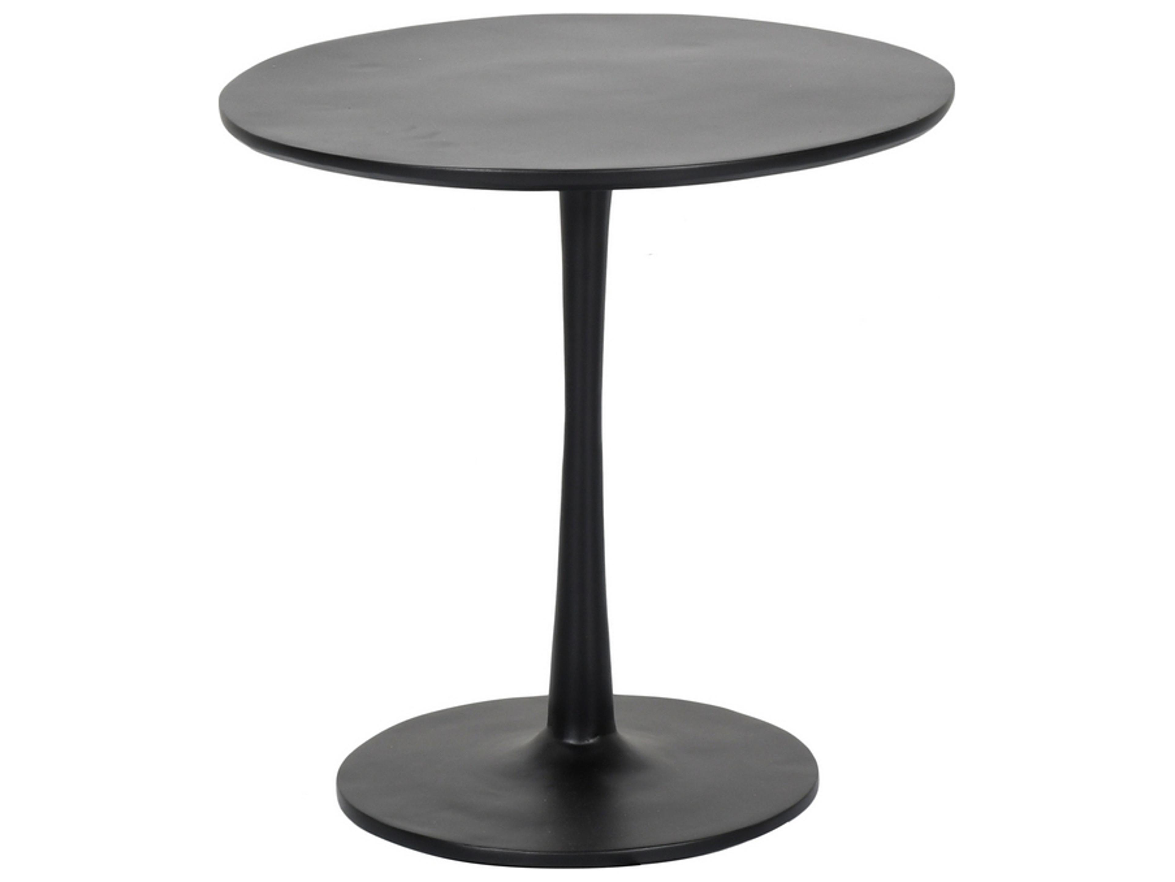 Castelle Tulips Aluminum Elliptical Occasional Table