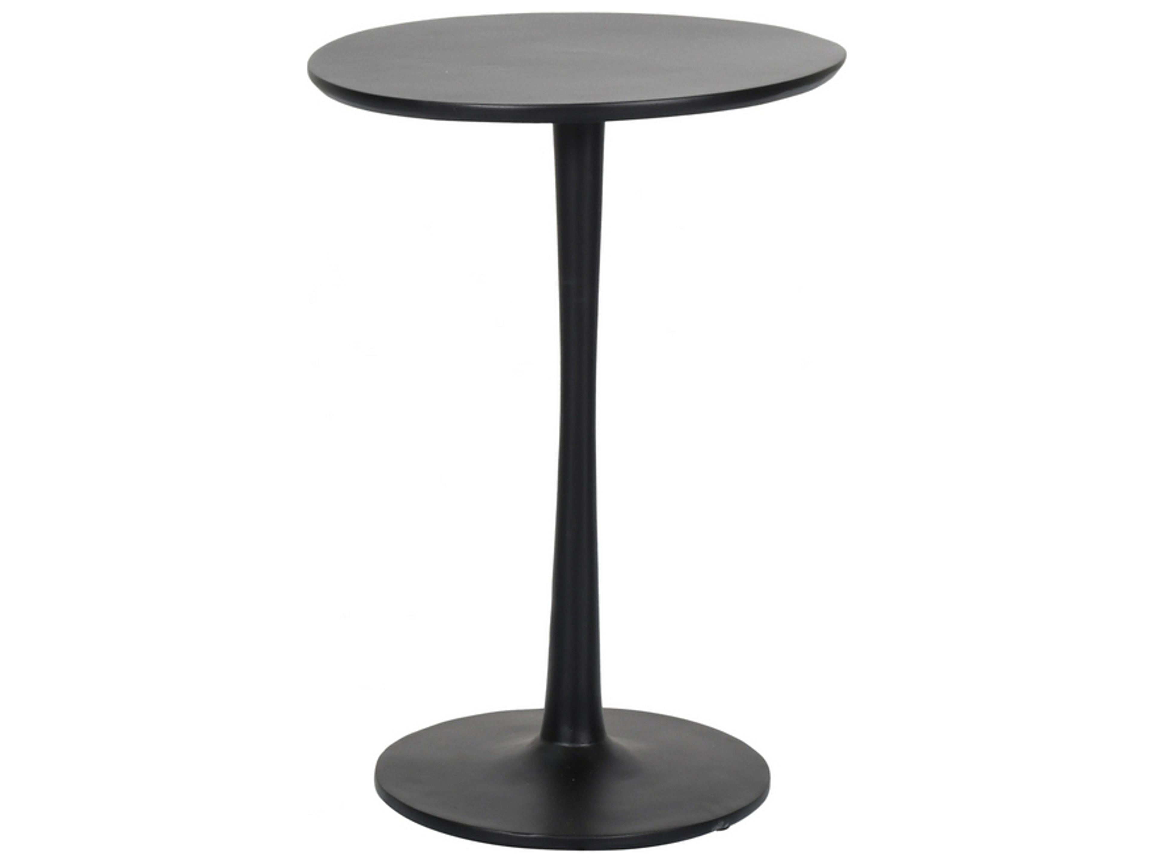 Castelle Tulips Aluminum Elliptical Outdoor End Table