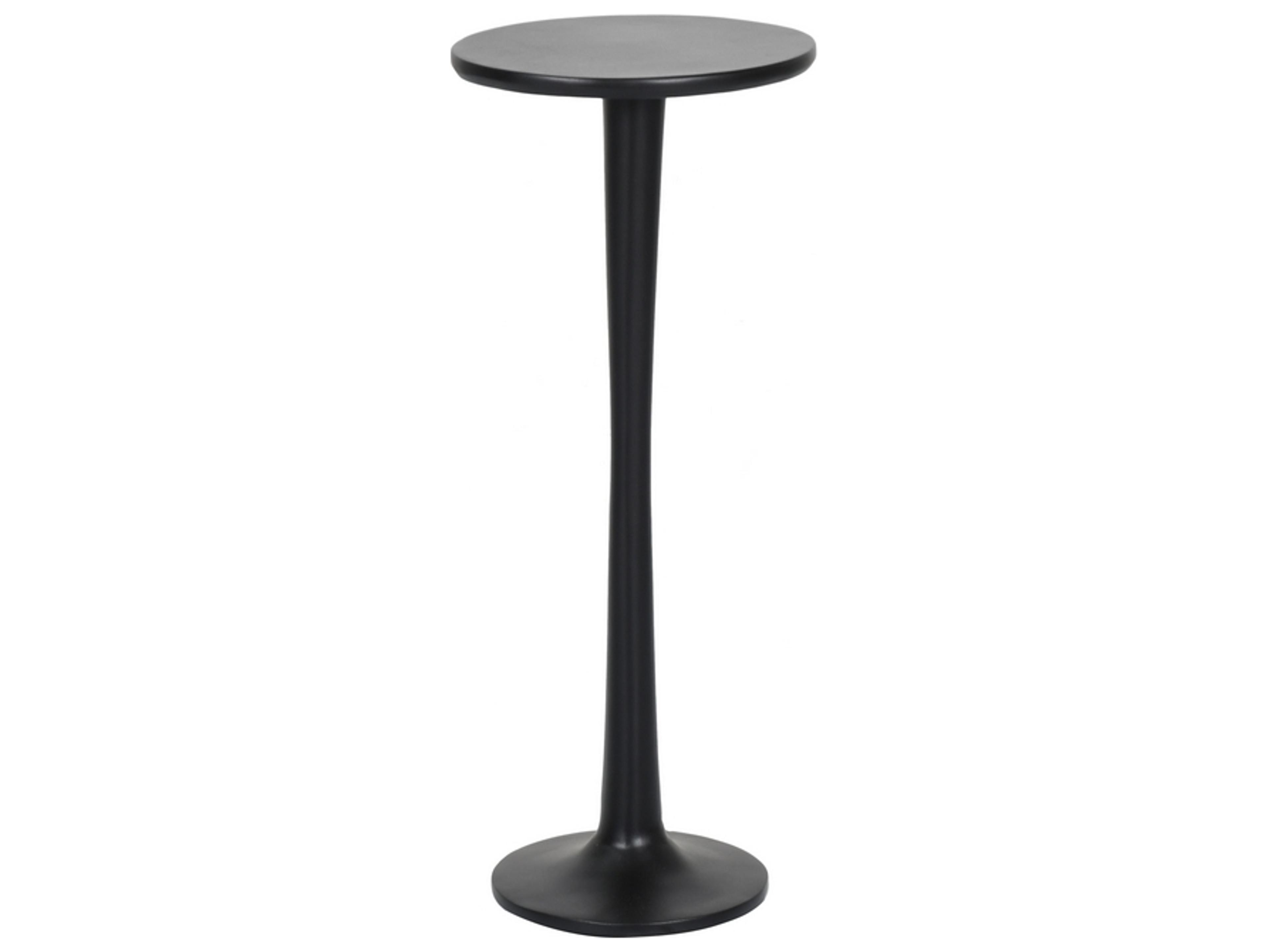 Castelle Tulips Aluminum Elliptical Patio Chat Table