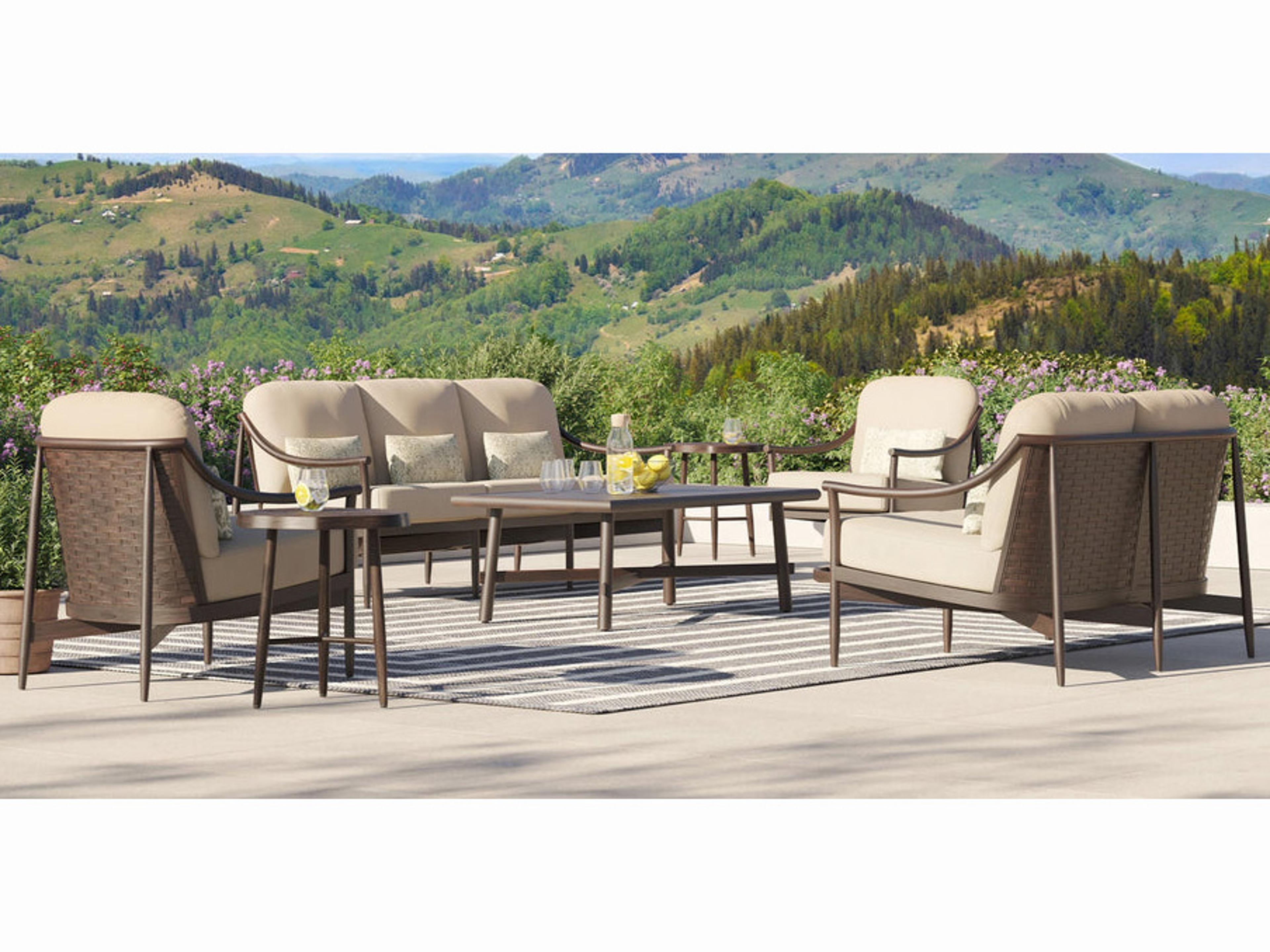 Castelle Largo Aluminum Patio Lounge Set