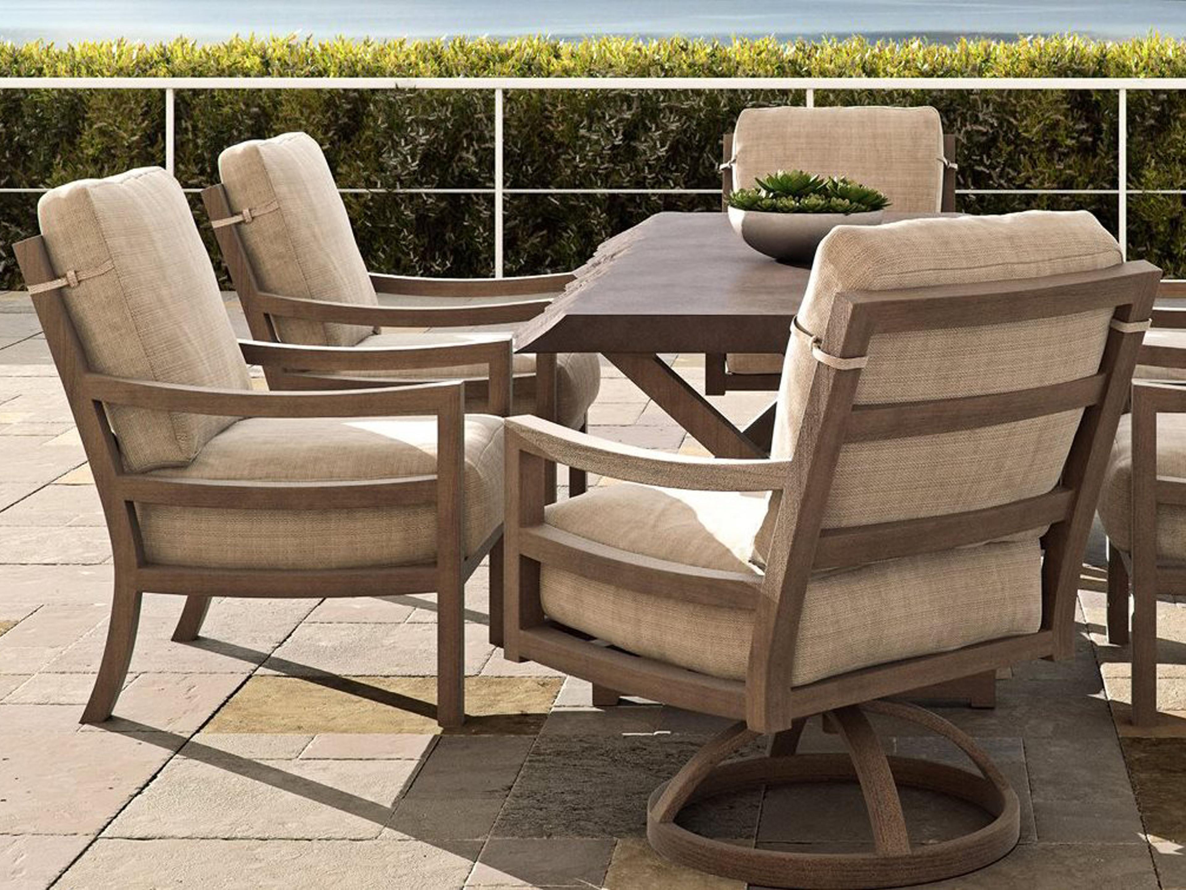 Castelle Roma Cushion Aluminum Patio Dining Set