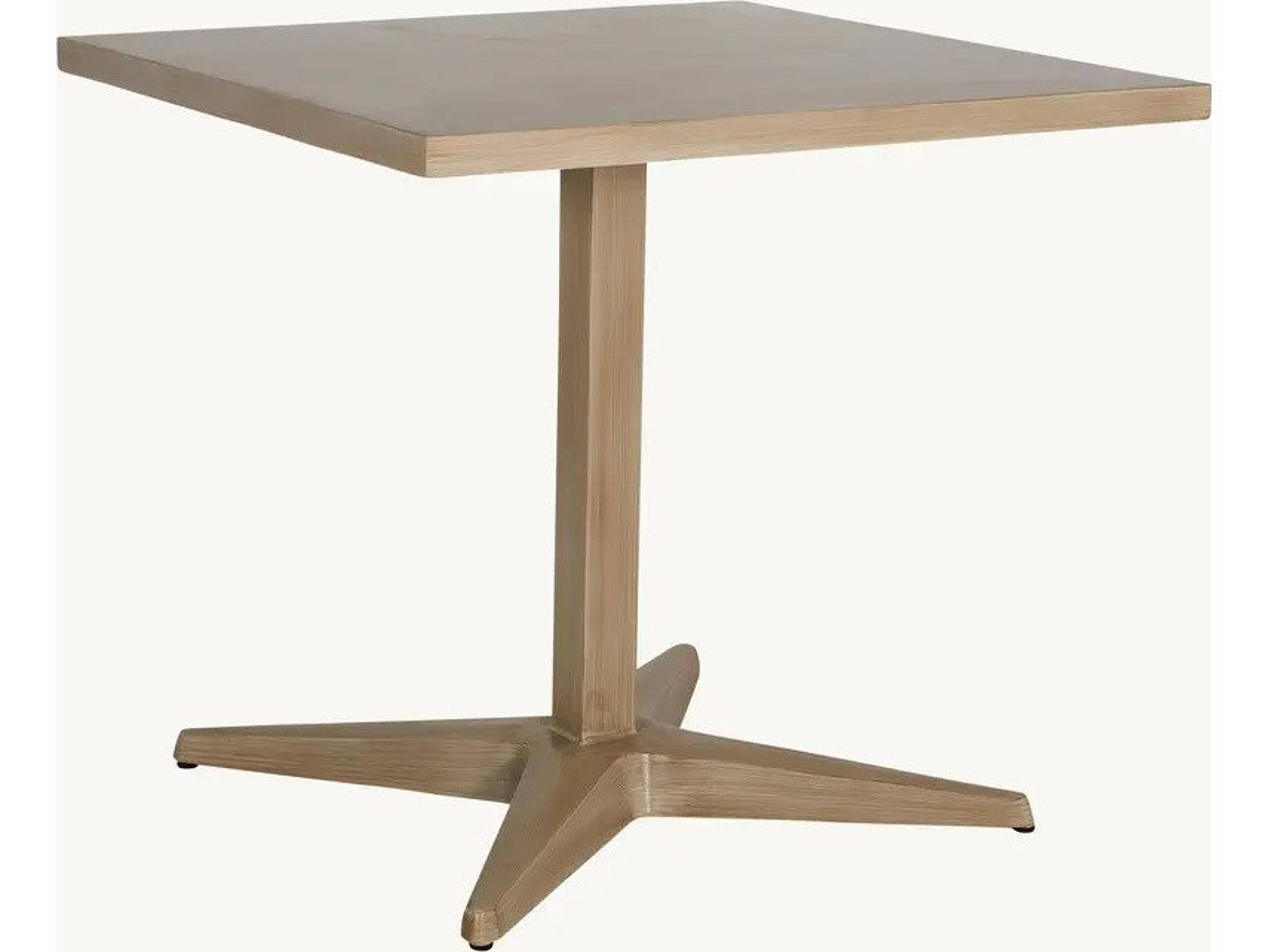 Castelle Fortuna Aluminum 30" Square Dining Table