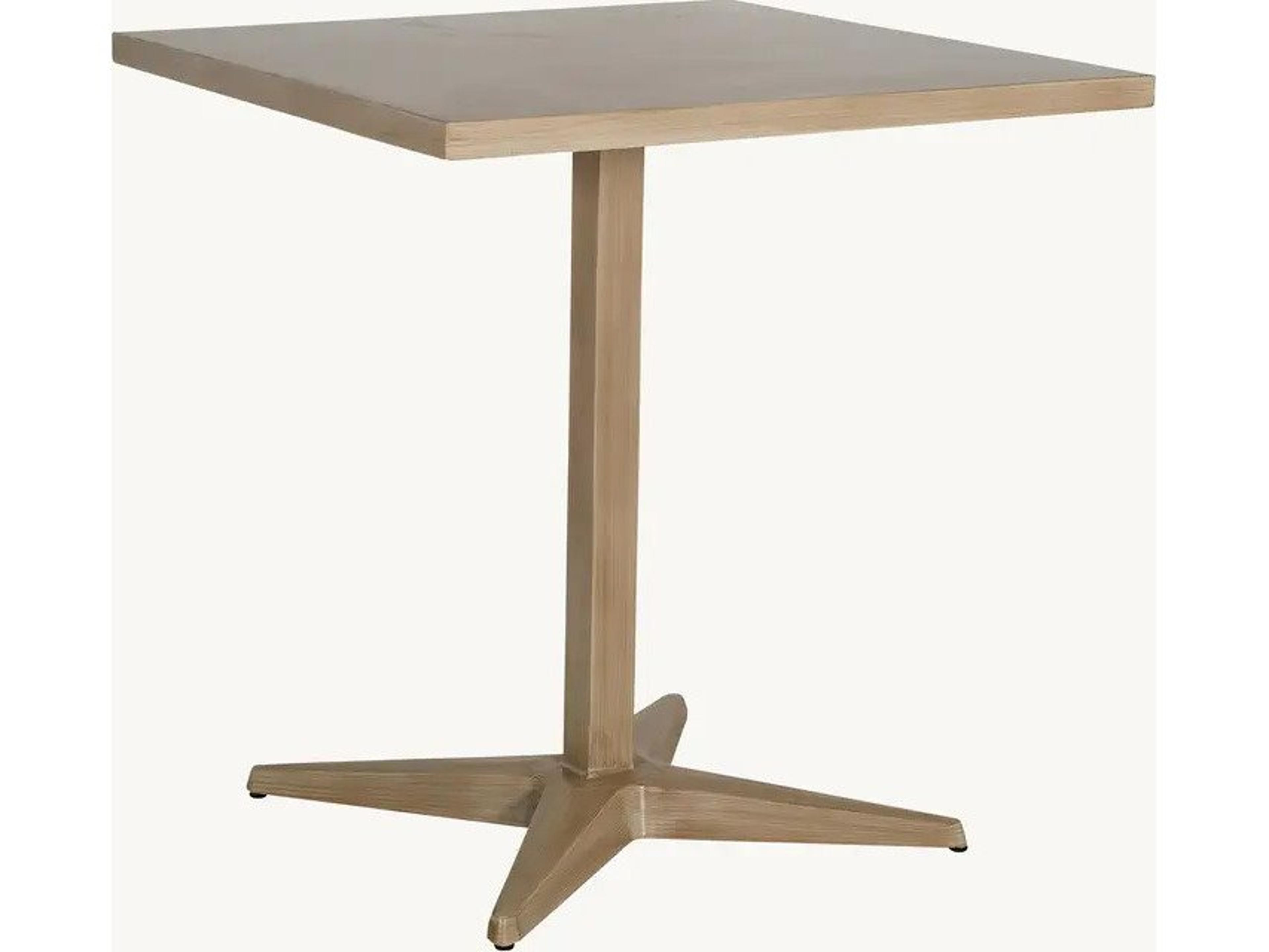 Castelle Fortuna Aluminum 36" Square Bar Table