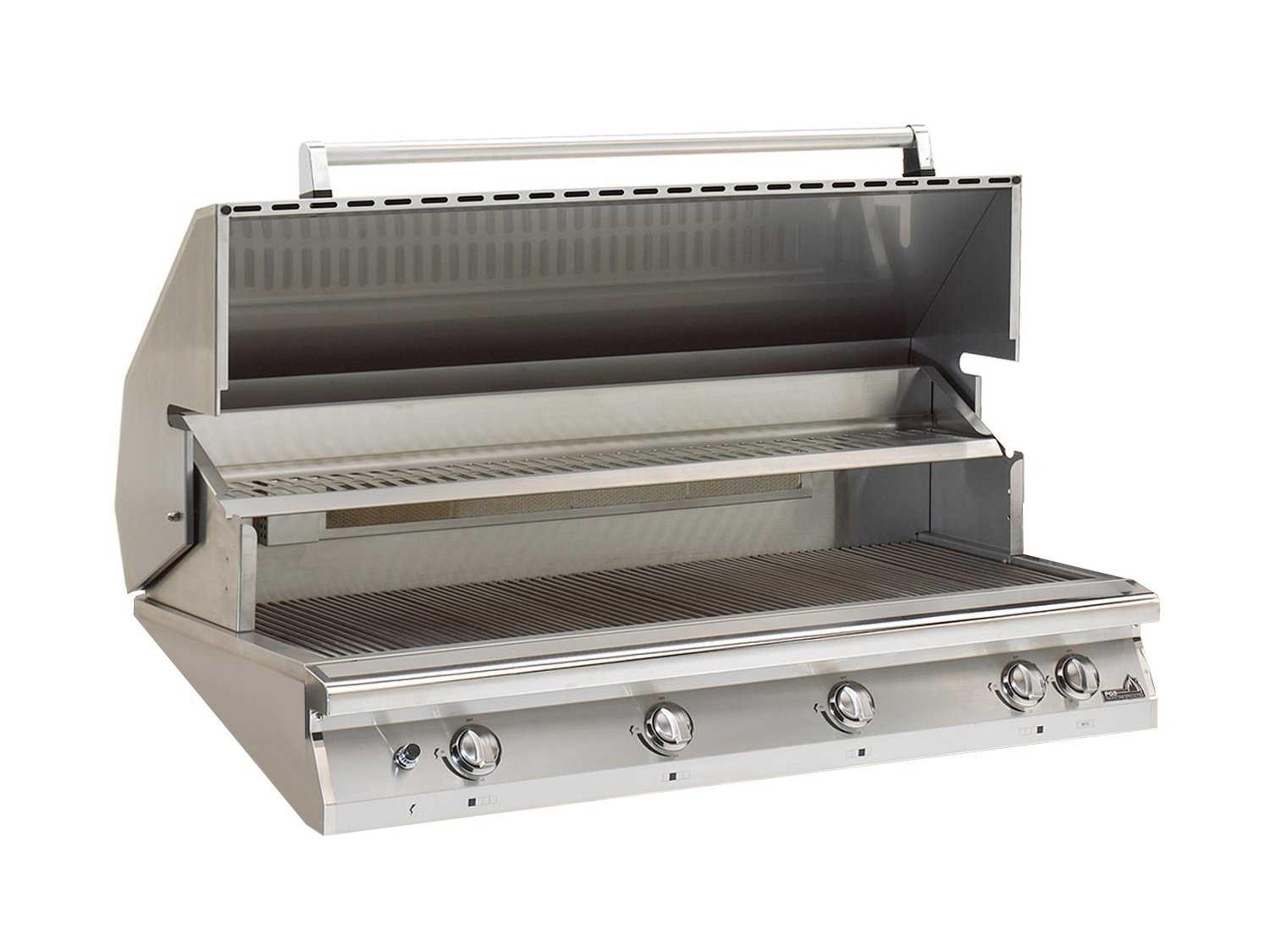 PGS Grills Legacy Big Sur Gourmet 51'' Natural Gas BBQ Grill with Rear Burner and Rotisserie