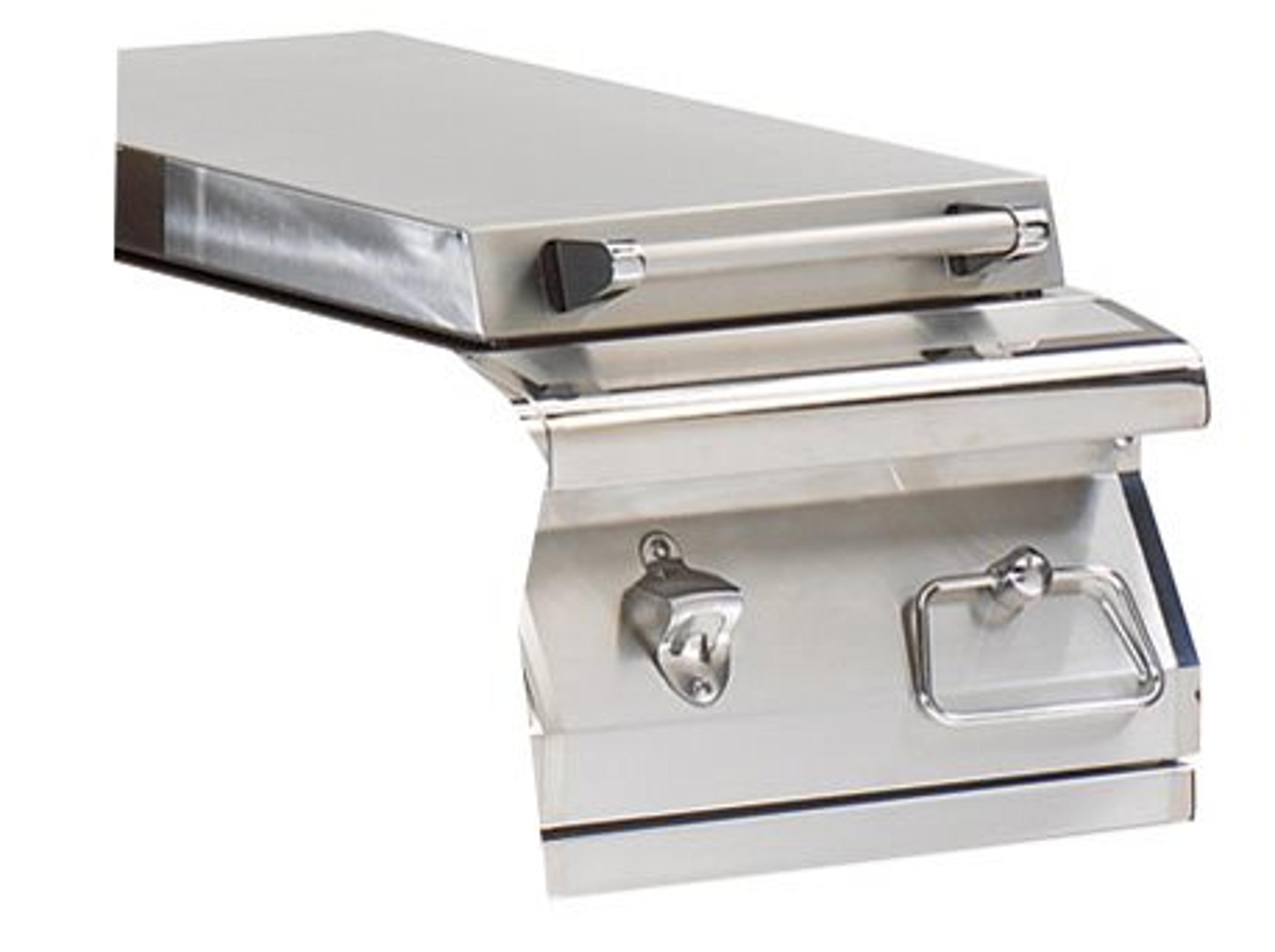 PGS Grills Legacy Stainless Steel Beverage Cooler for Portable Installation