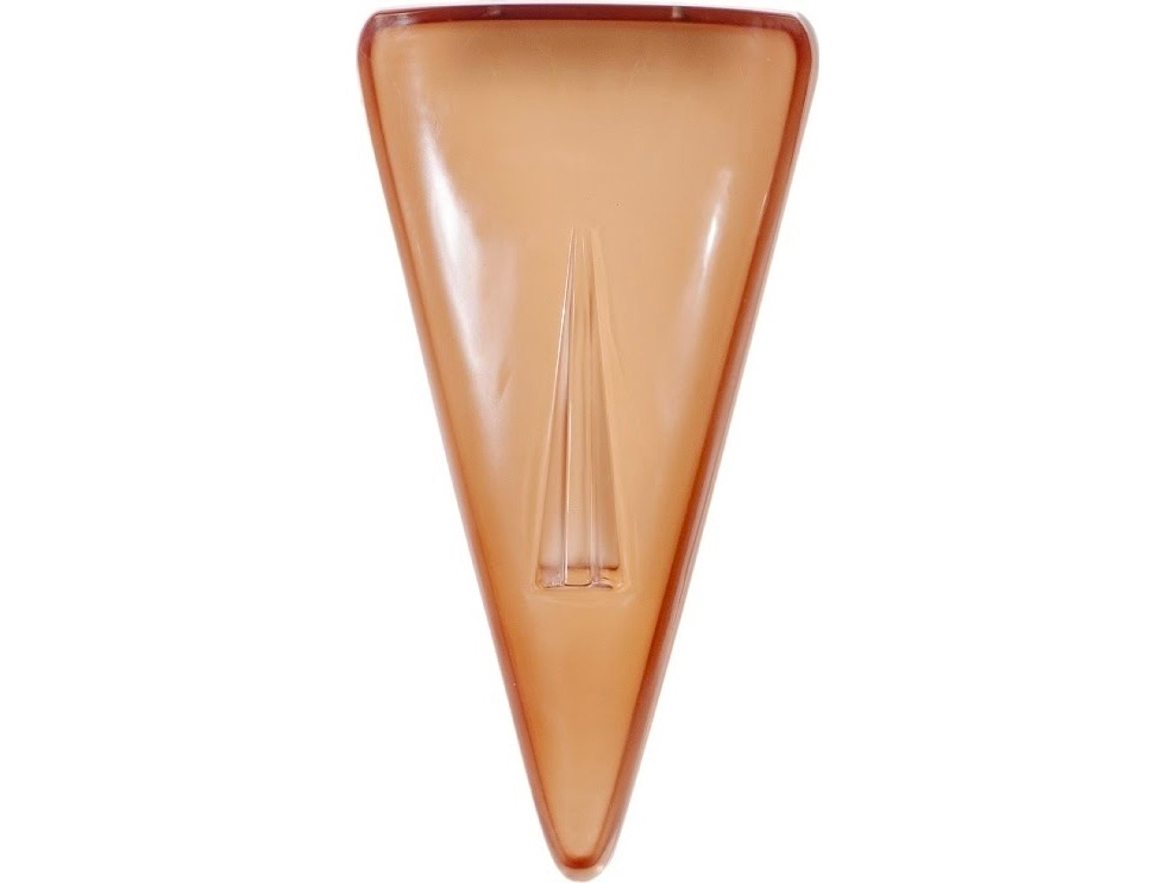 Phillips Collection Cycladic Brown Triangle Glass Wall Art