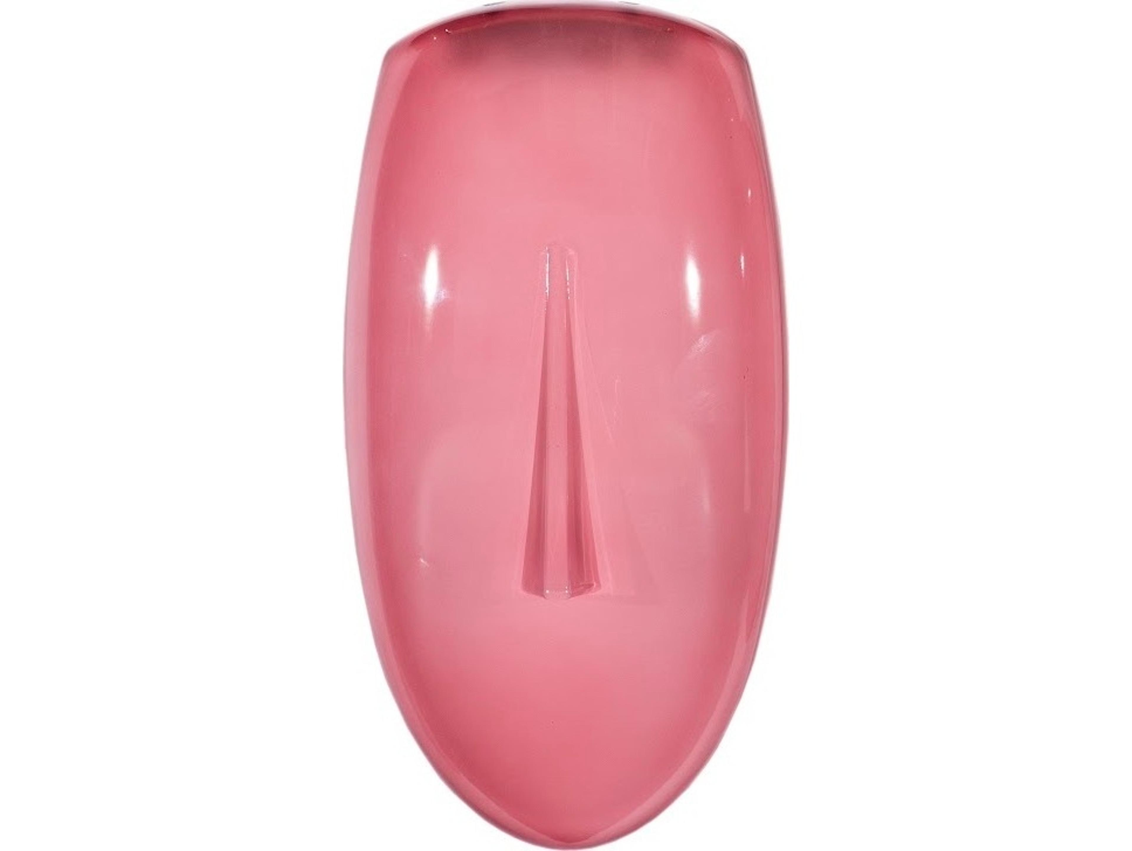 Phillips Collection Cycladic Pink Concave Glass Wall Art