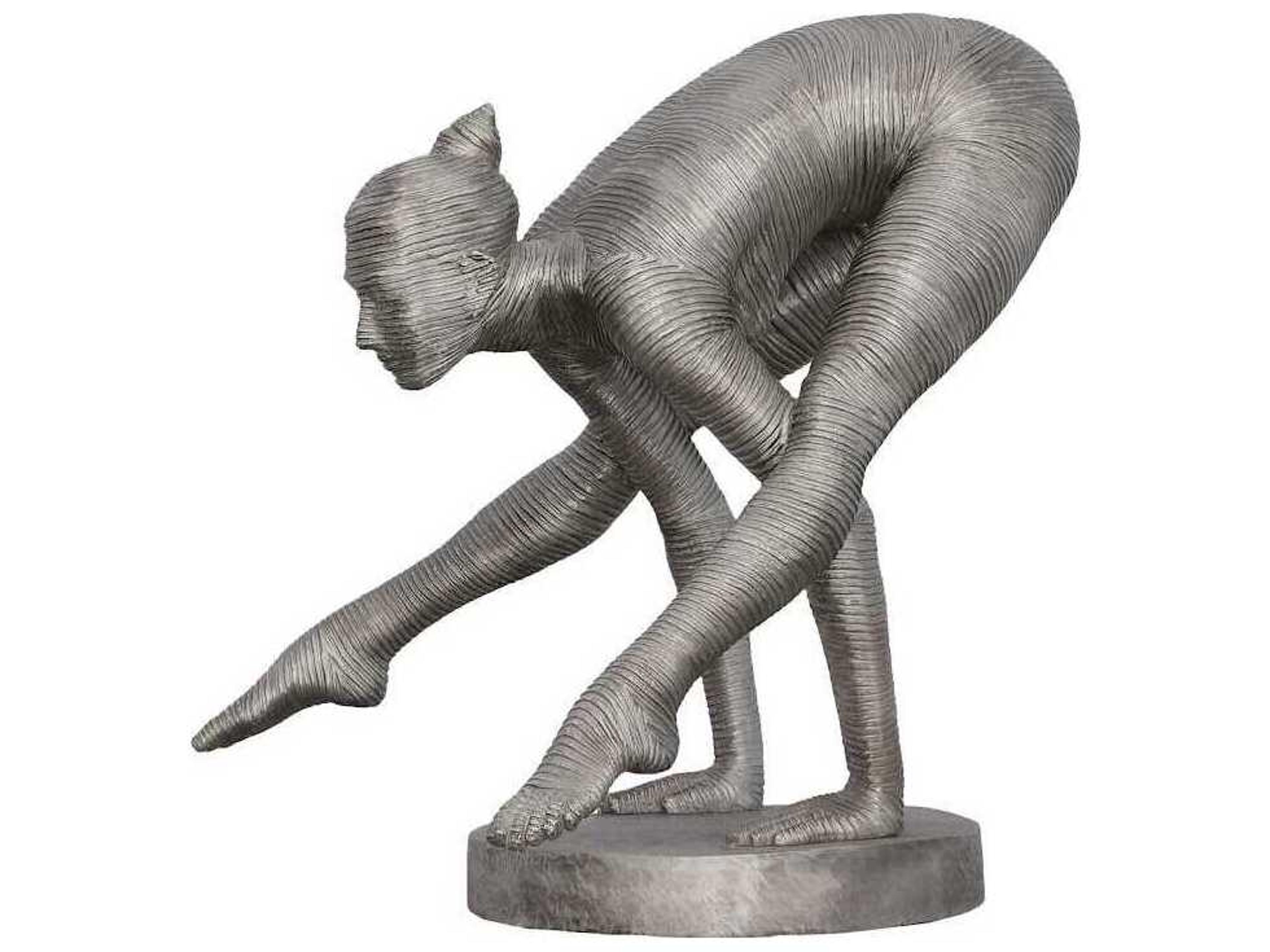 Phillips Collection Silver Balancing Body Sculpture