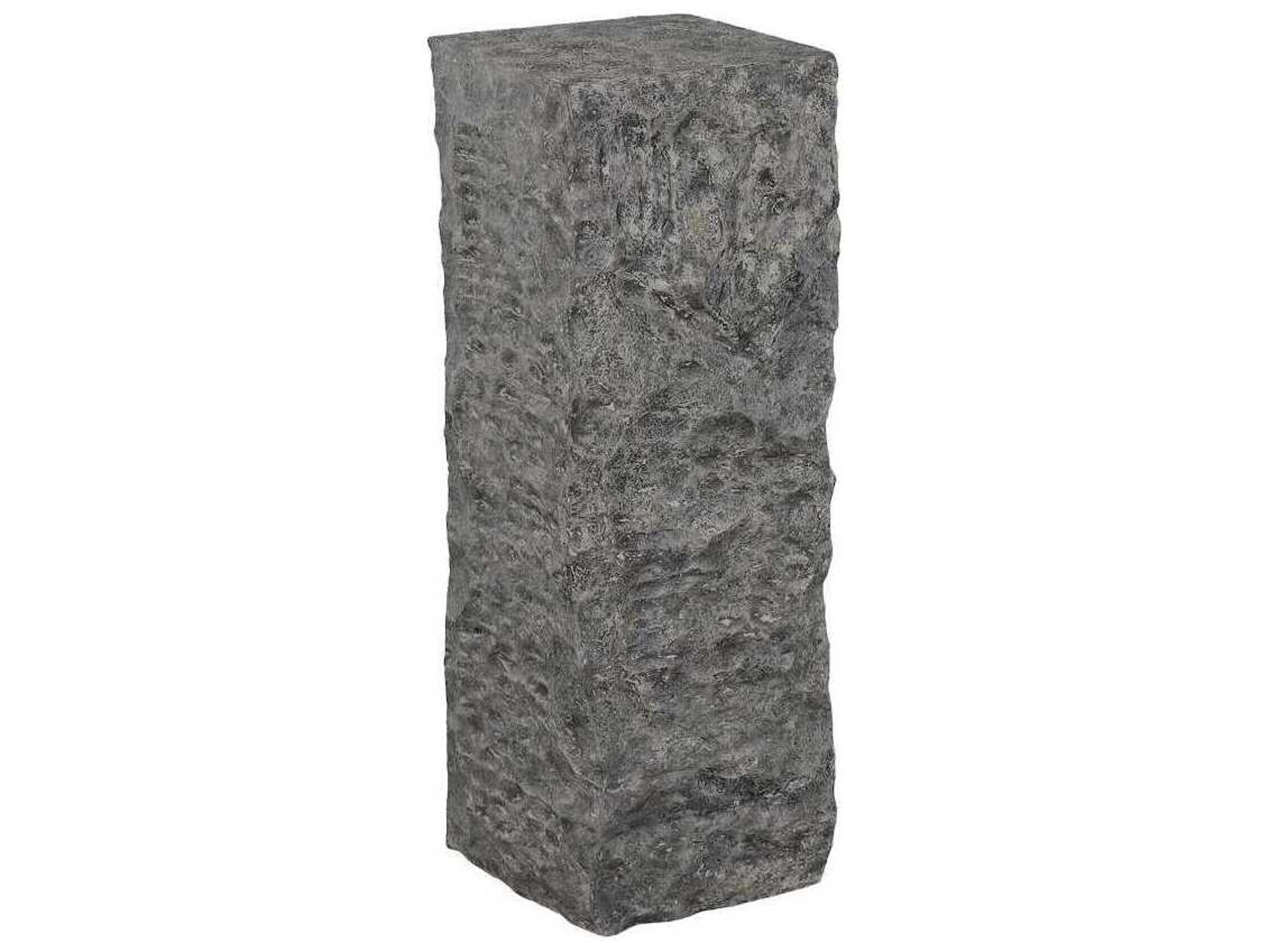Phillips Collection Square Resin Gray End Table