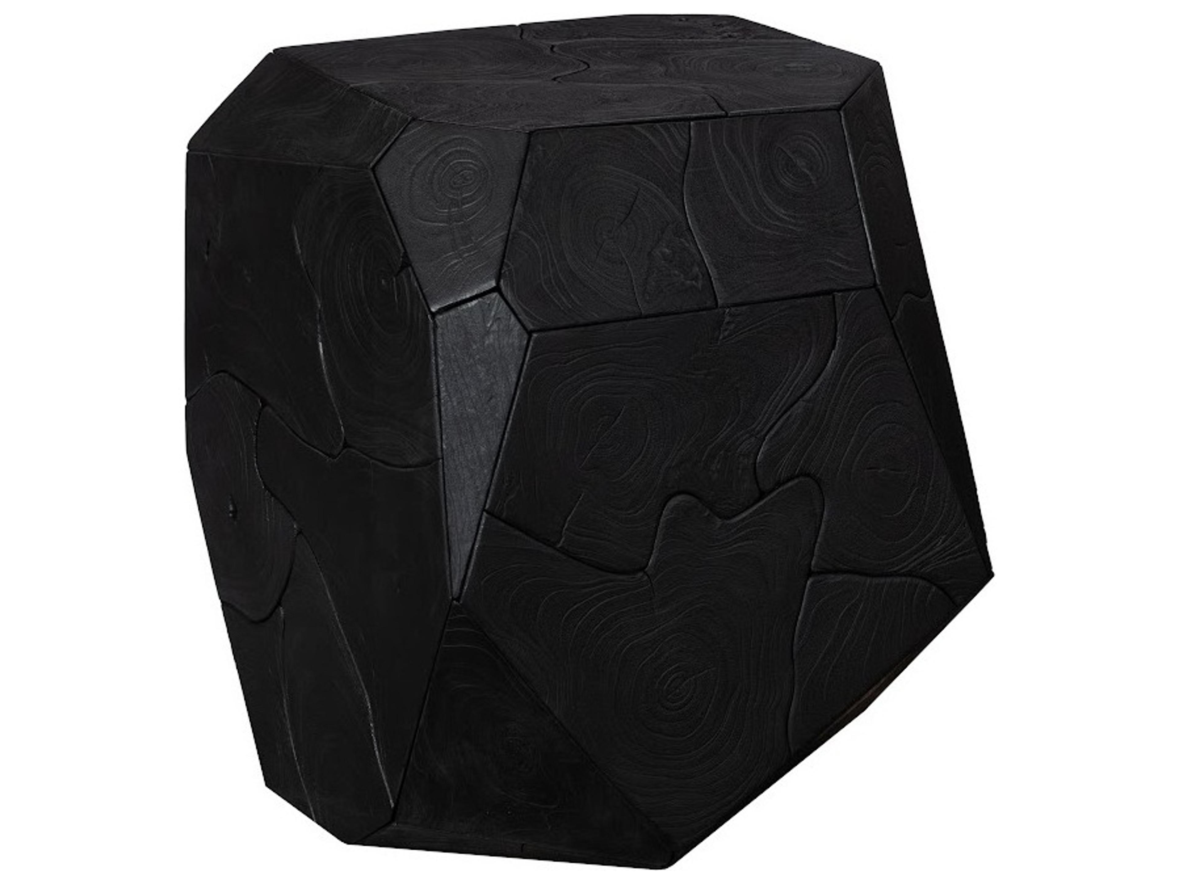 Phillips Collection Wood Black End Table