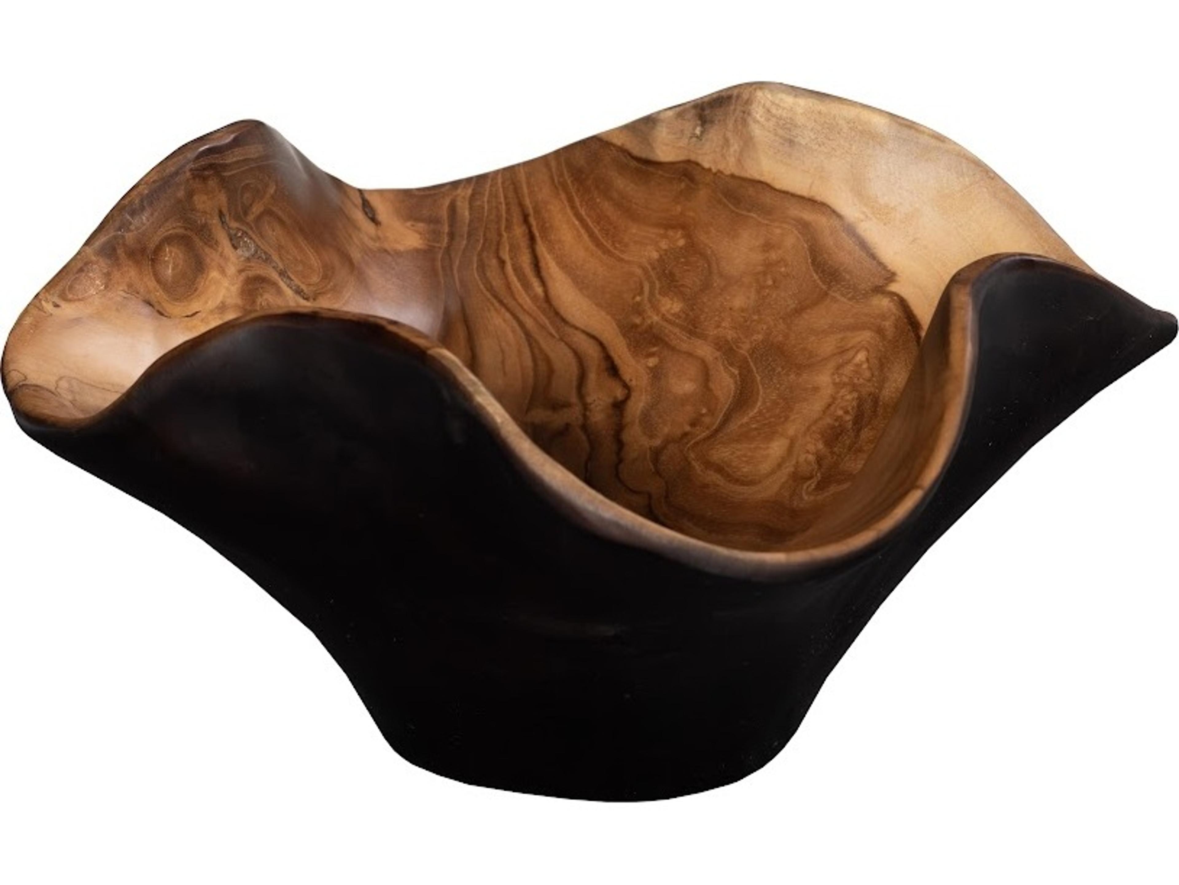 Phillips Collection Natural Teak Decorative Bowl