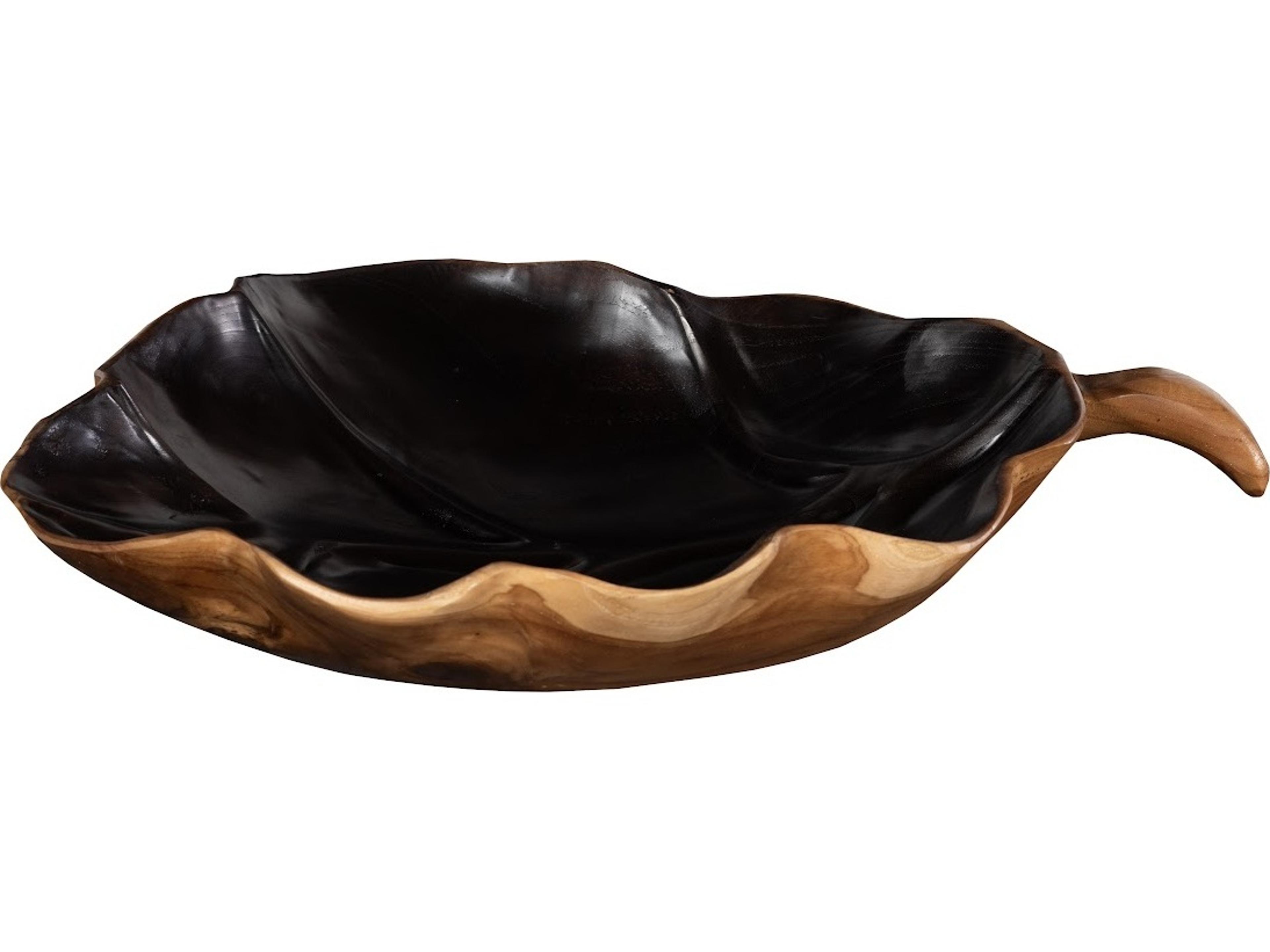 Phillips Collection Natural Decorative Leaf Bowl