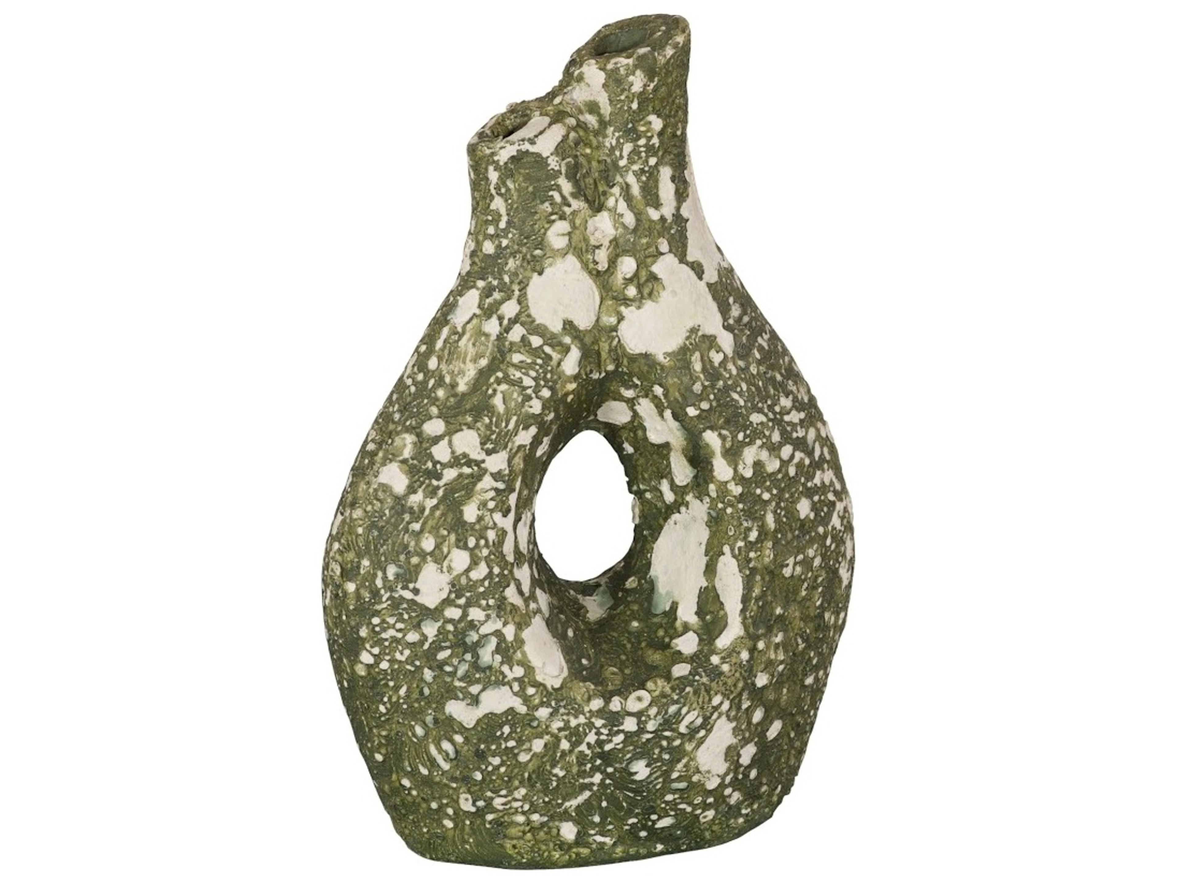 Olive White Vase