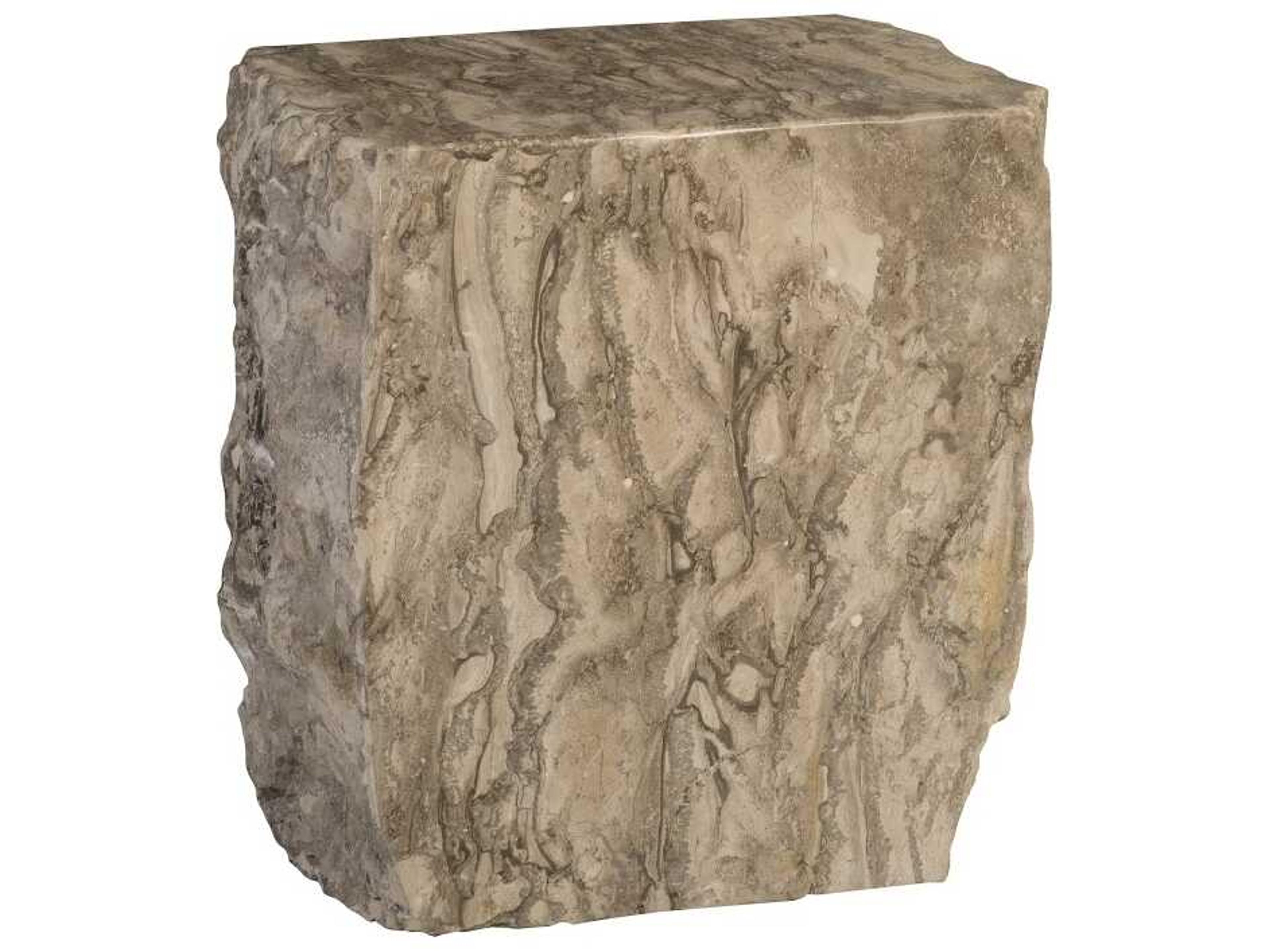 Phillips Collection Gray Accent Stool