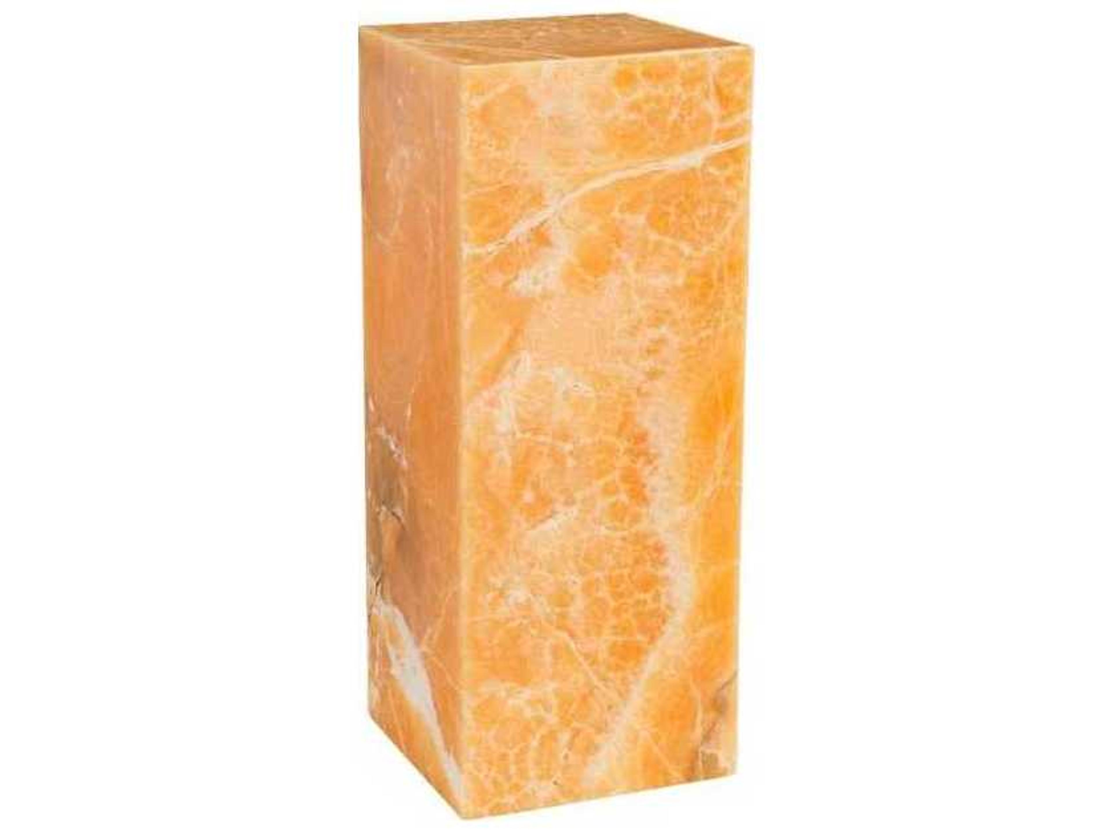 Phillips Collection Onyx Prism Orange LED Table Lamp